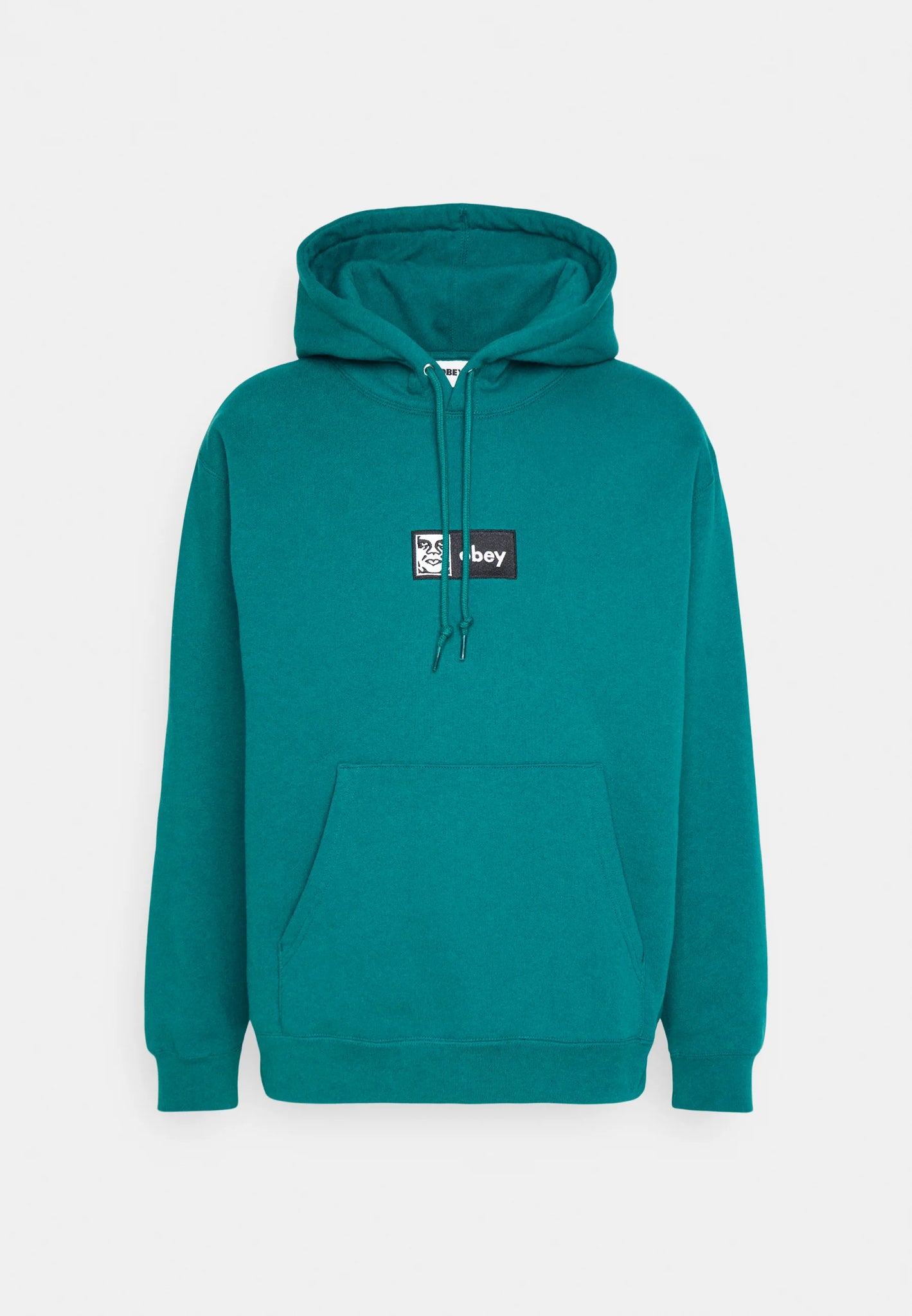 Icon Embroidred Hood (Forest Green)