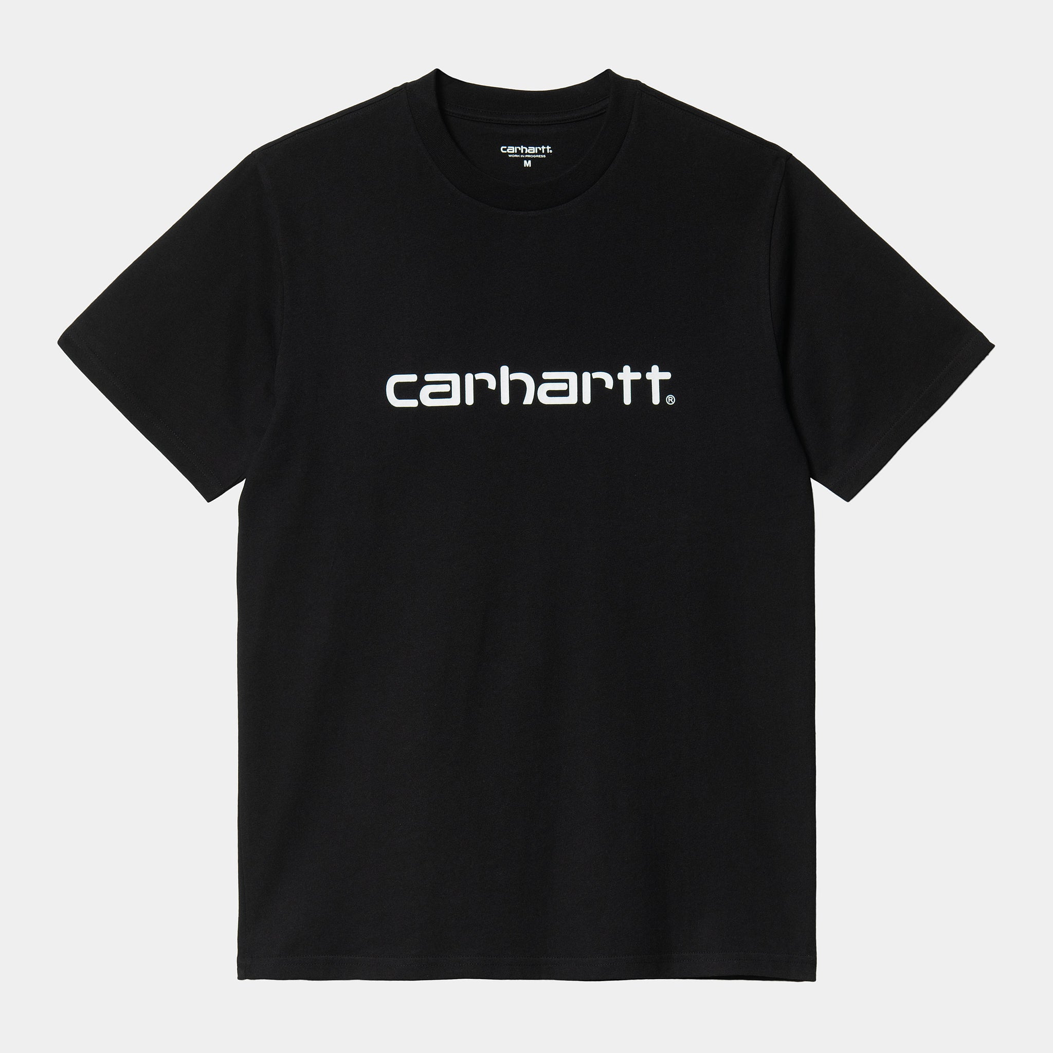 Carhartt WIP S/S Script T-Shirt (Black / White)