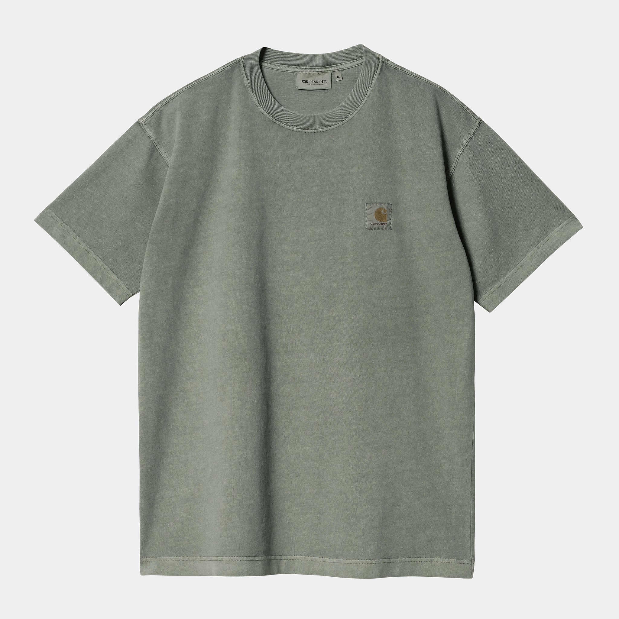 Carhartt WIP S/S Vista T-Shirt (Smoke Green garment dyed)