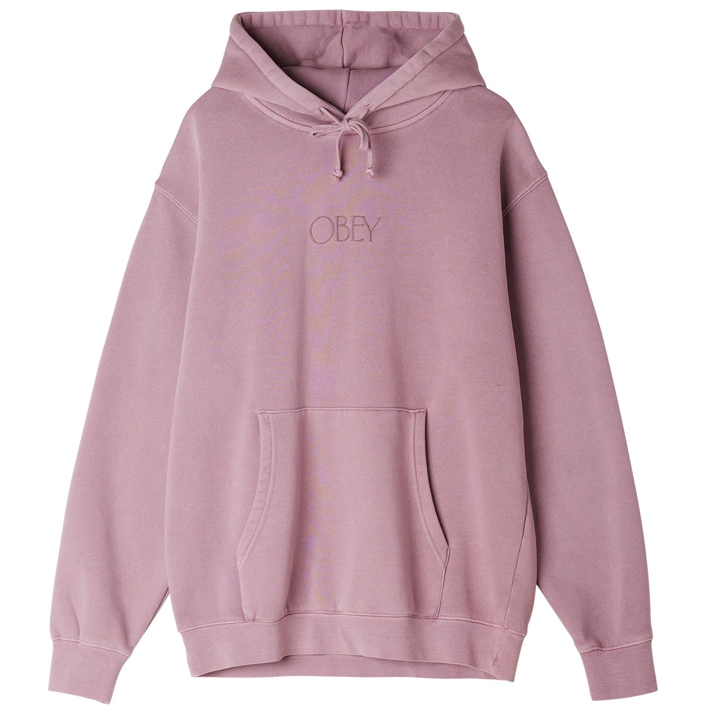Hooded Obey Unlimited Pigment Sweatshirt (Pigment Lilac Chalk)