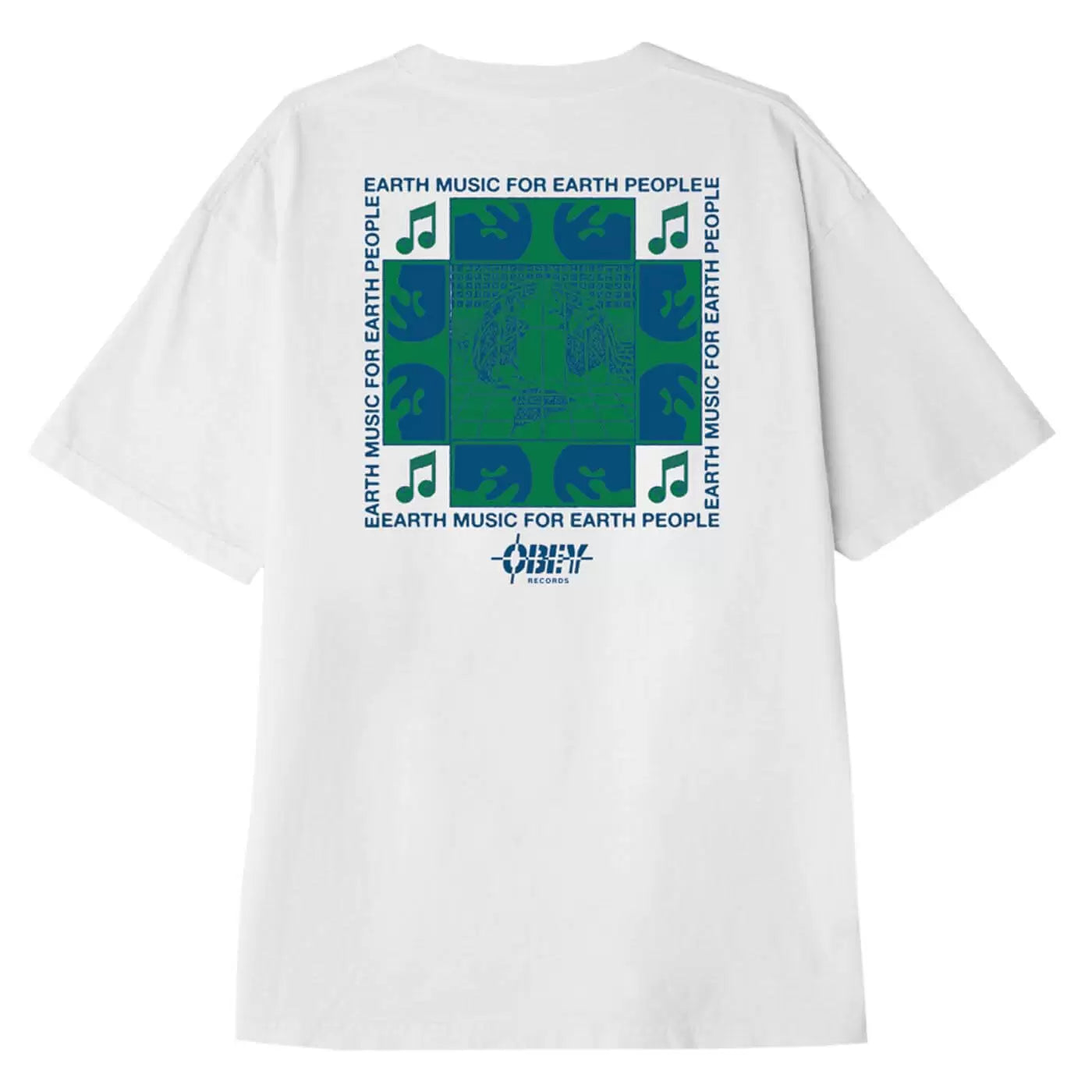 S/S Earth Music T-shirt (White)