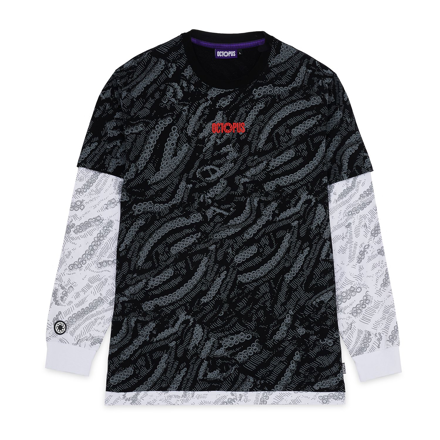 Deco L/S Long Sleeve T-Shirt (Black)
