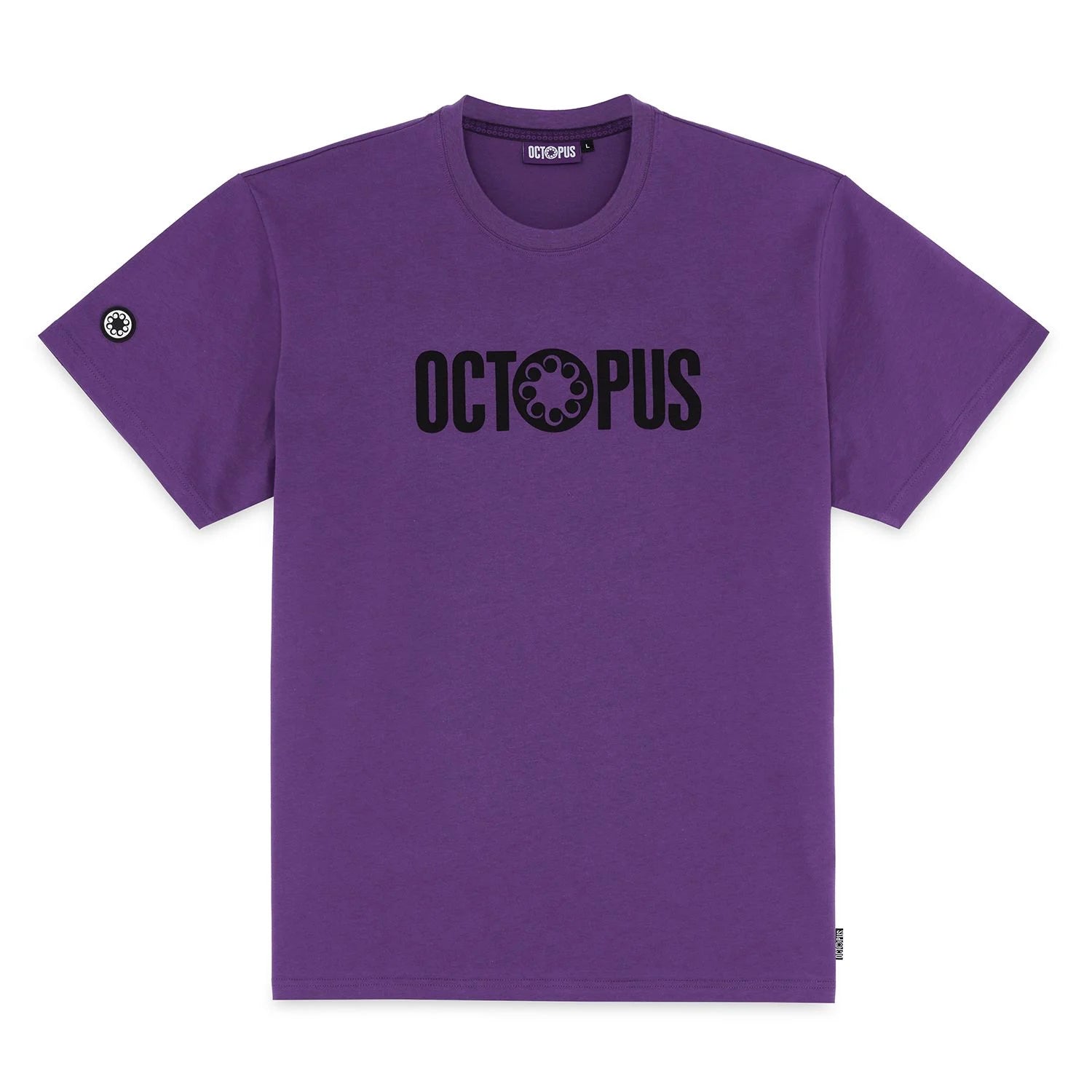 Outline Logo Tee (Purple)