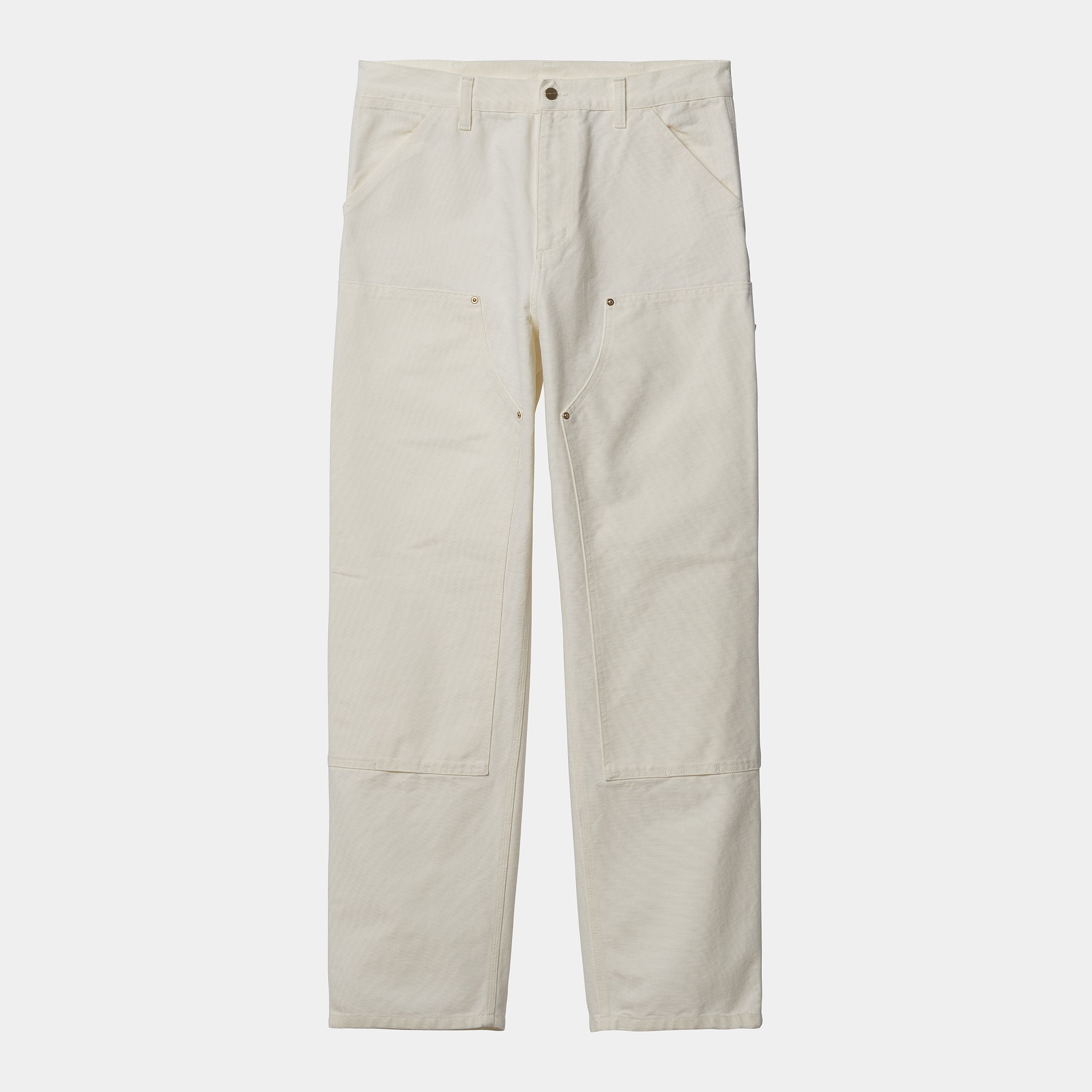 Carhartt WIP Double Knee Pant 'Deep H Brown Aged Canvas