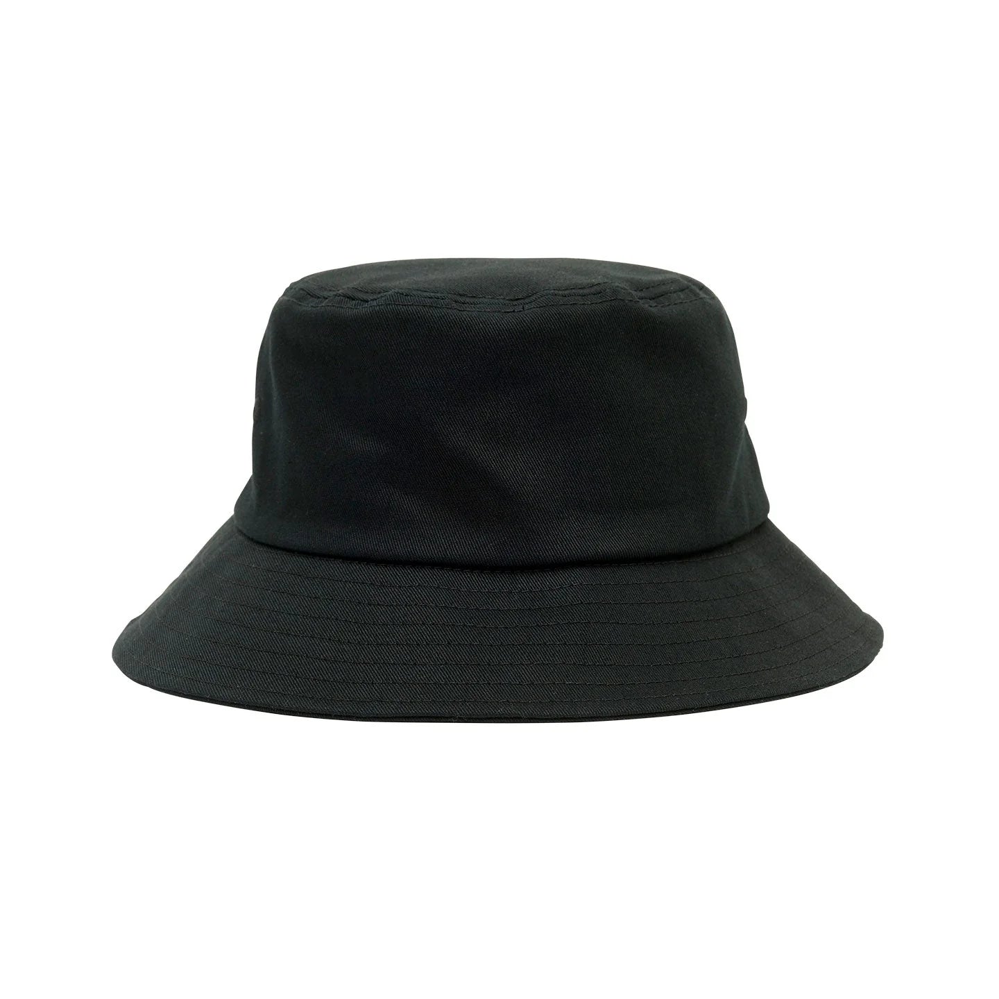 Bold Twill Bucket Hat (Black)