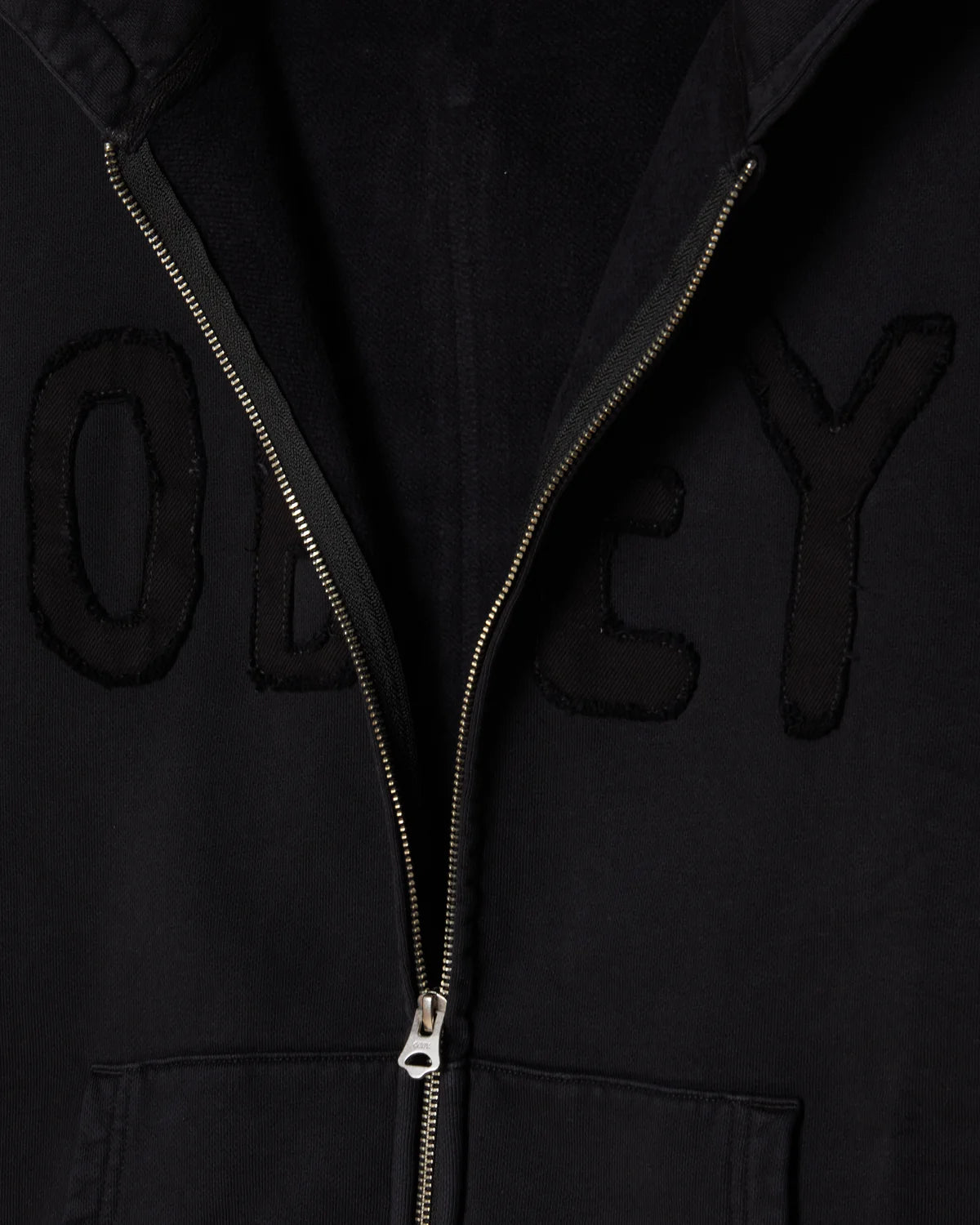 Hybrid Faded Zip Hood (Digital Black Faded Wash)