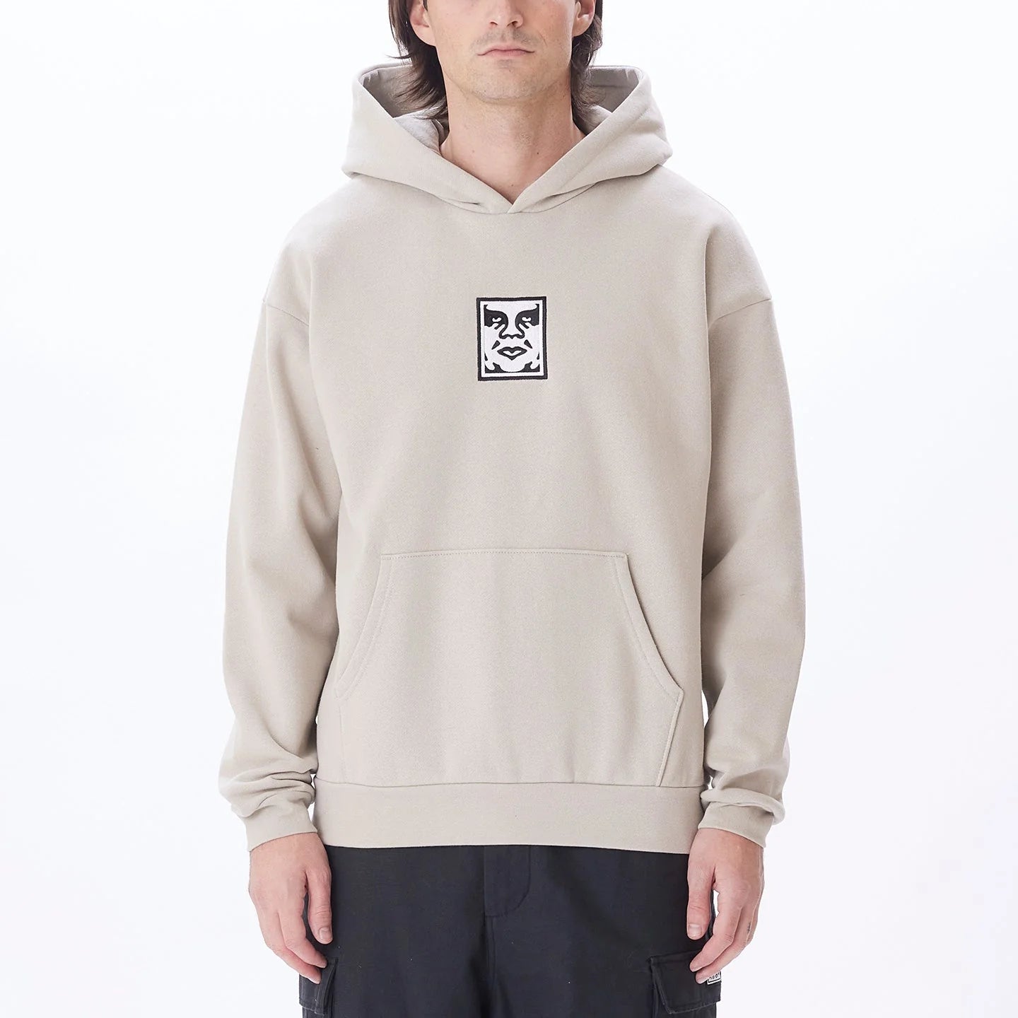 Icon Extra Heavy Hood (Silver grey)