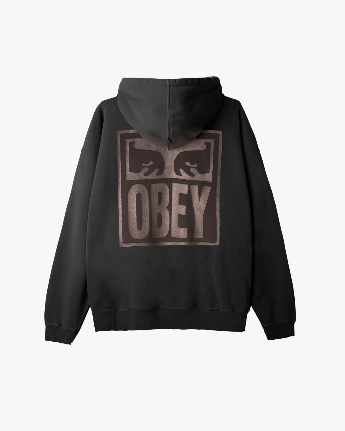 Pigment Obey Eyes Icon Extra Heavy Hood (Pygment Pirate Black)