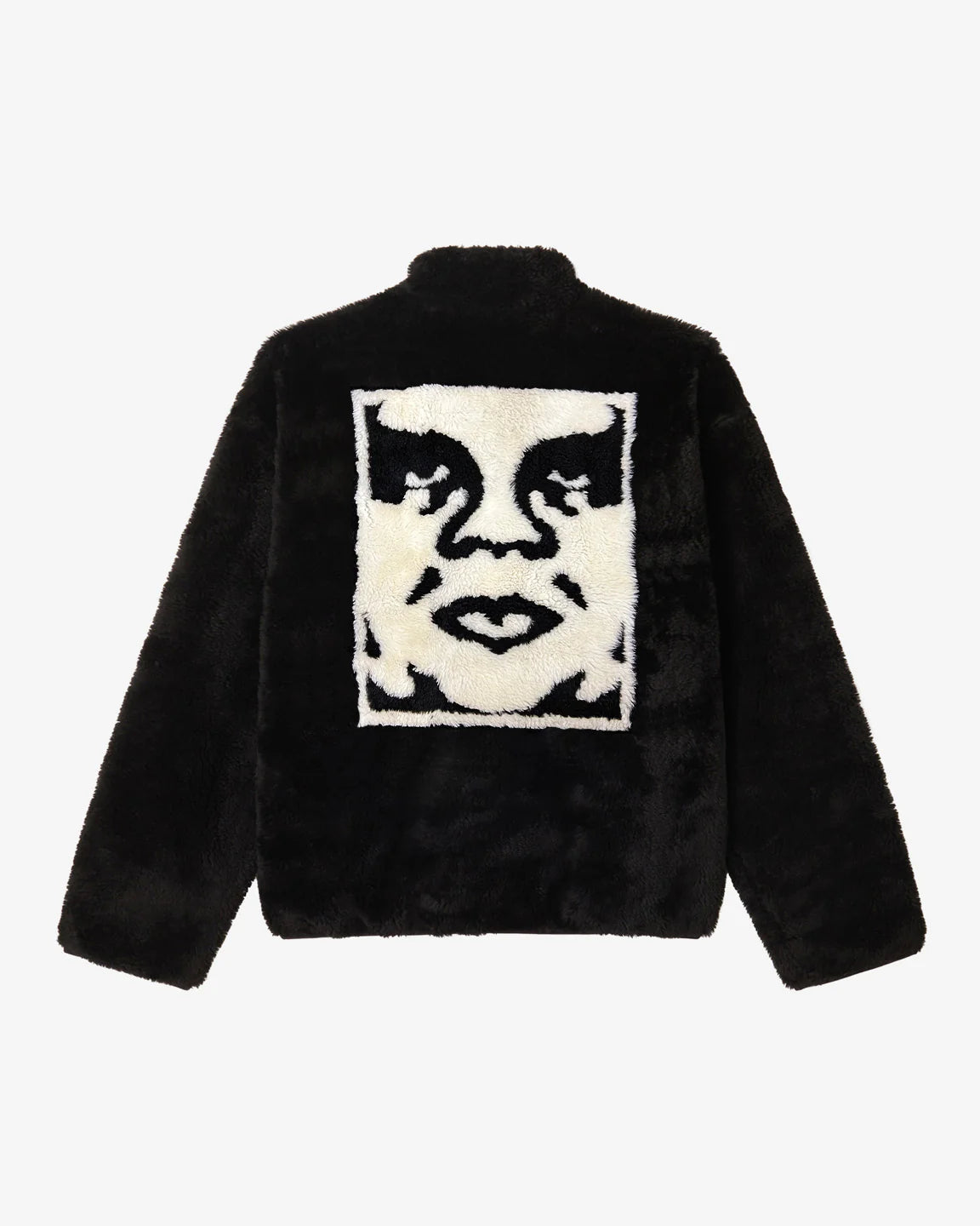 Icon Face Sherpa Jacket (Black)