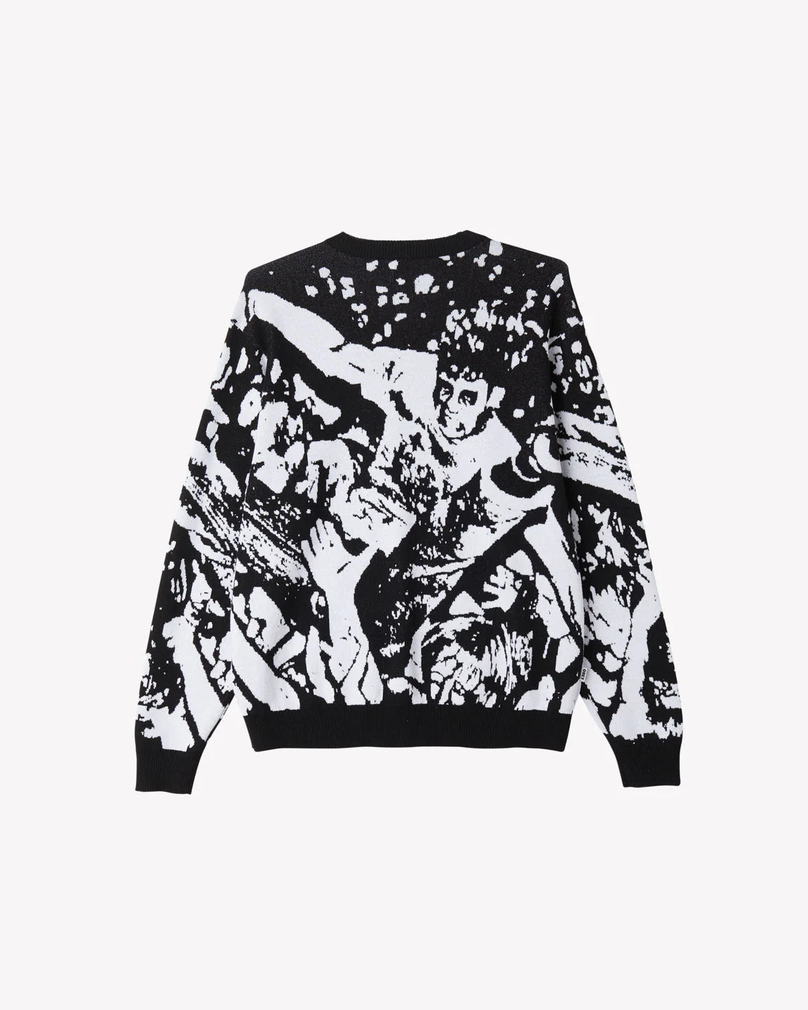 Crowd Surfing Sweater (Black multi)