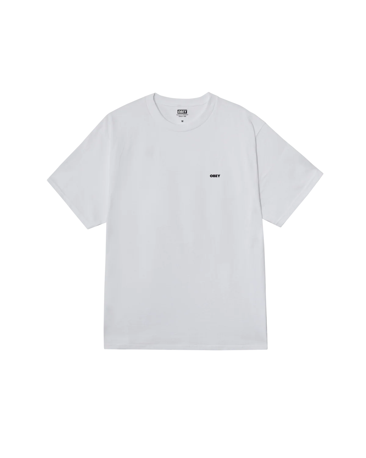 Obey Quarter Icon (White)