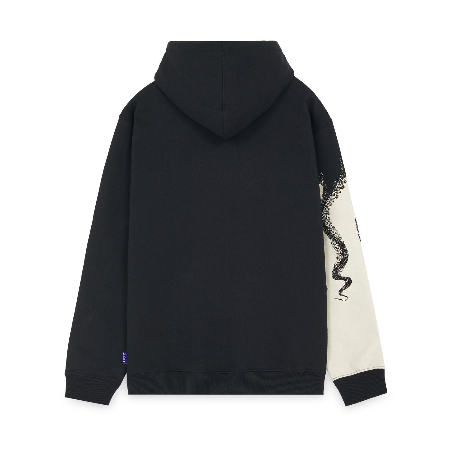 Octopus side Hoodie (Black)