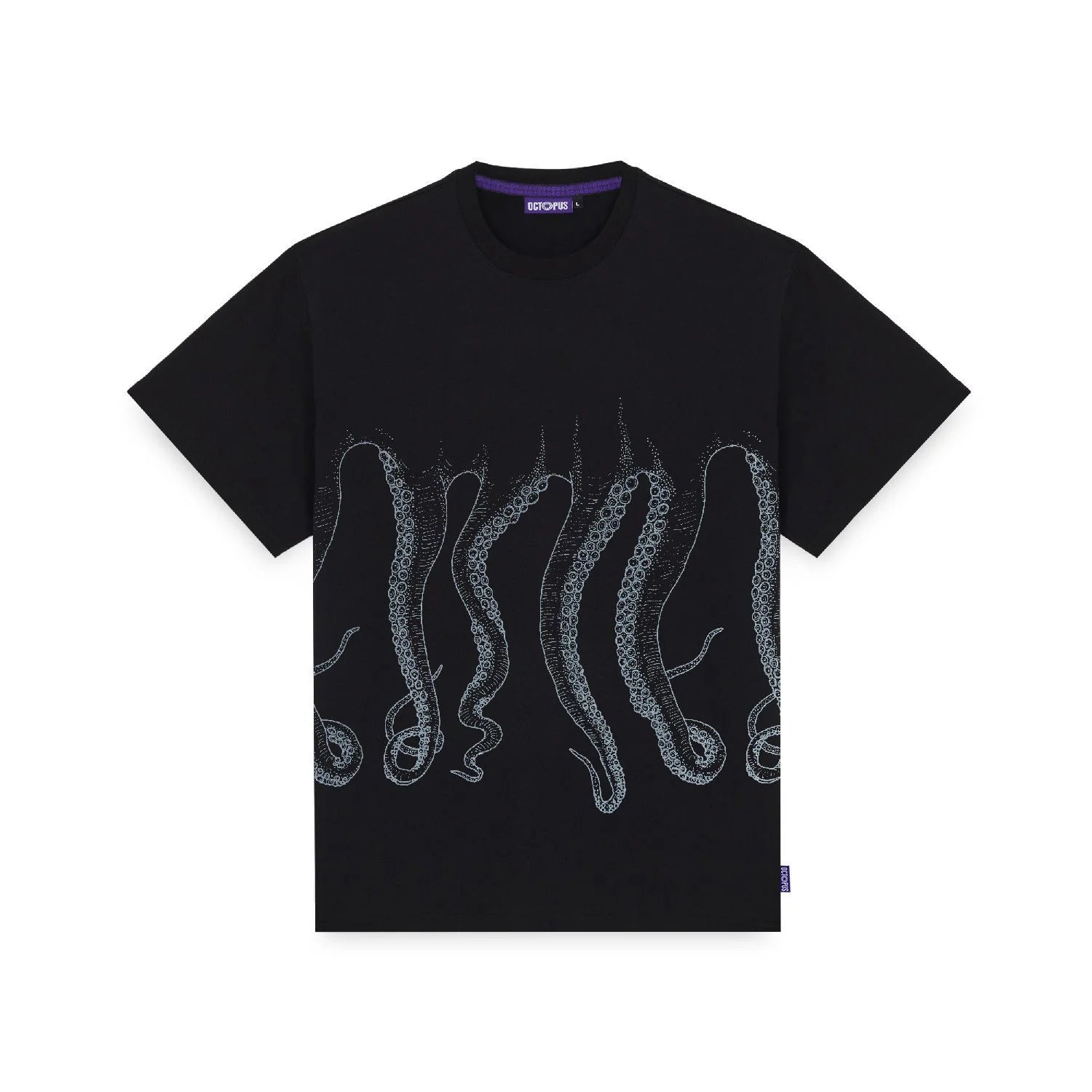Octopus Outline Tee (Black)