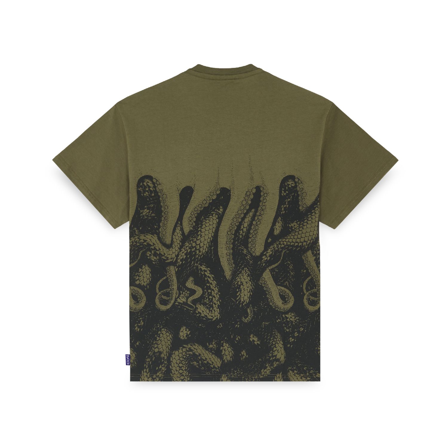 Octopus Snakes Tee (Army)