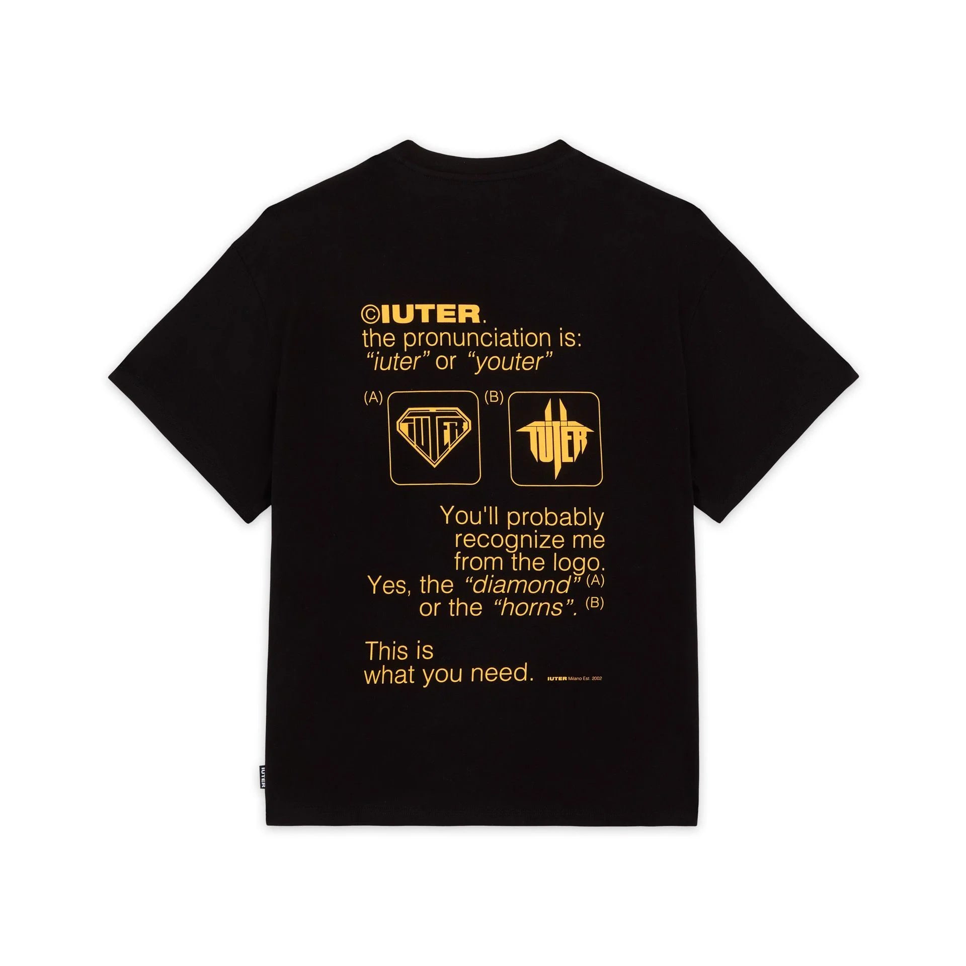 Iuter Sense Tee (Black)