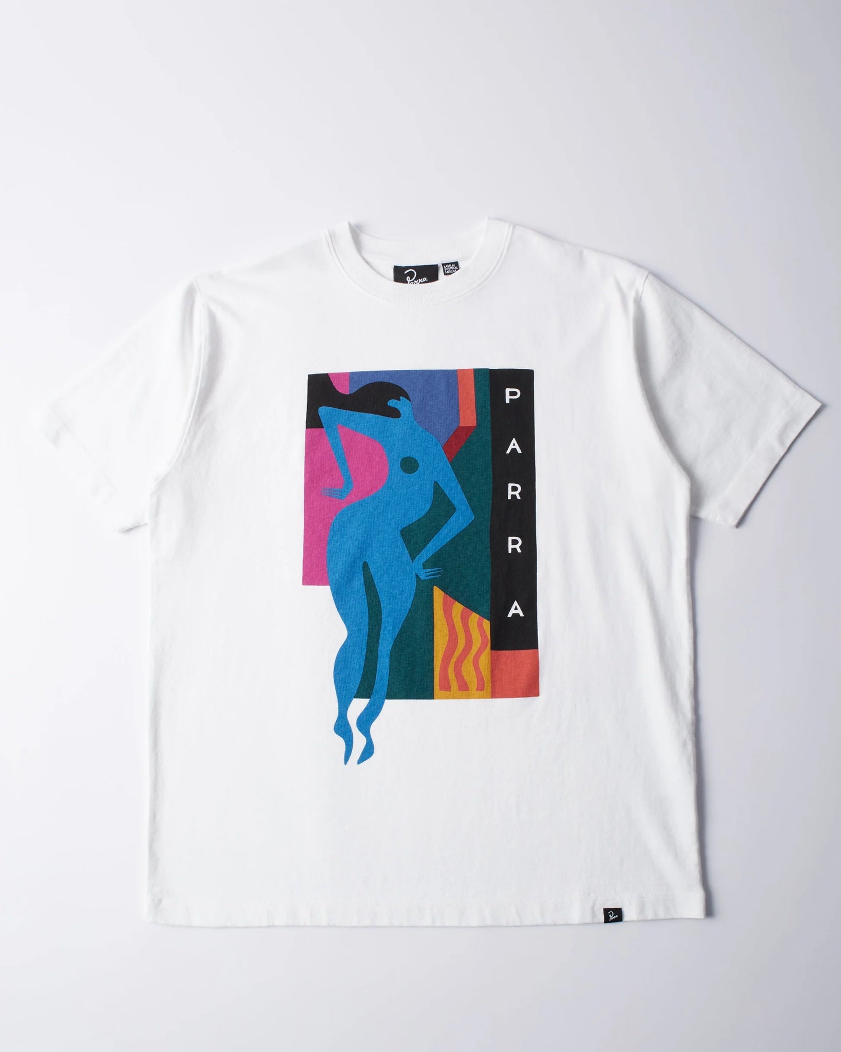 Parra Beached and blank t-shirt (White)