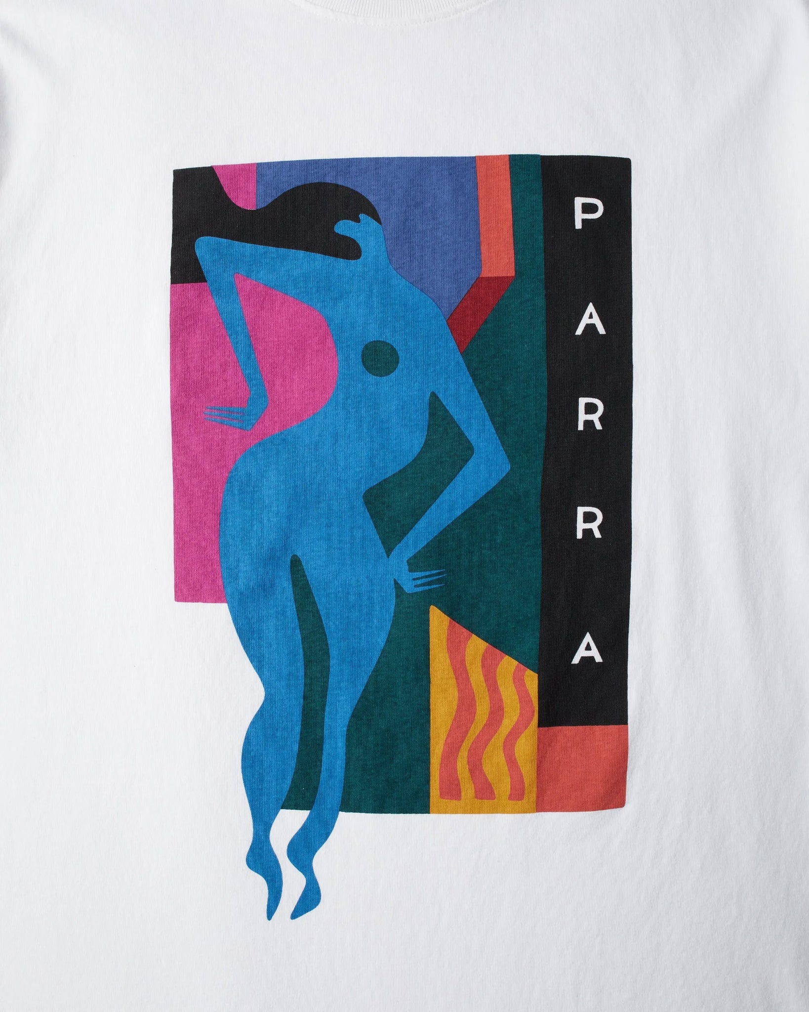 Parra Beached and blank t-shirt (White)