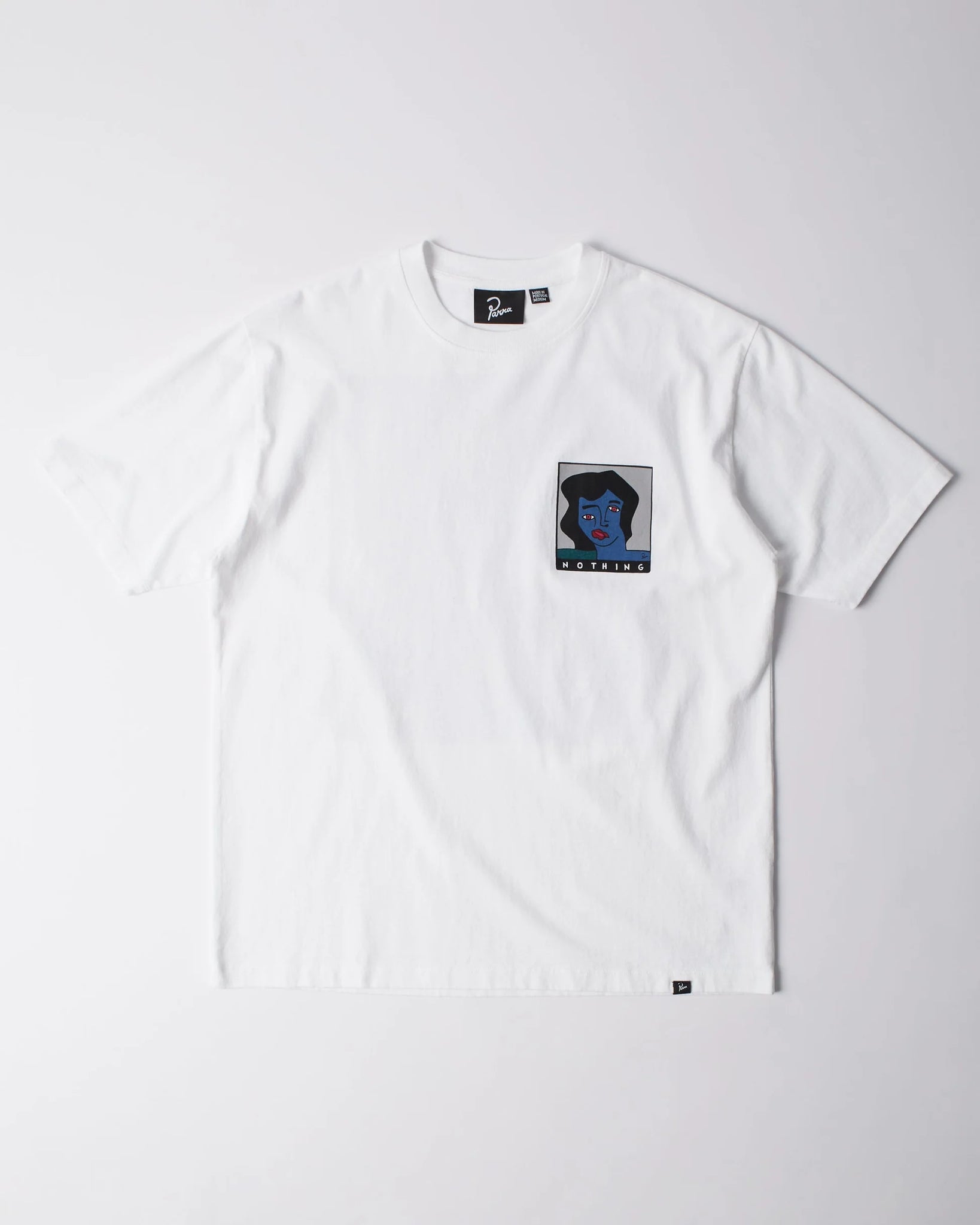 Parra Nothing please t-shirt (White)
