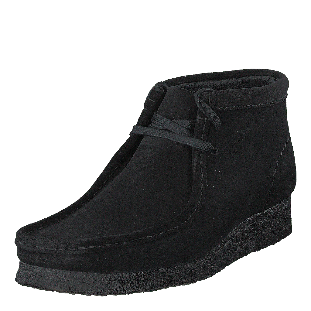 Clarks Wallabee boot black suede