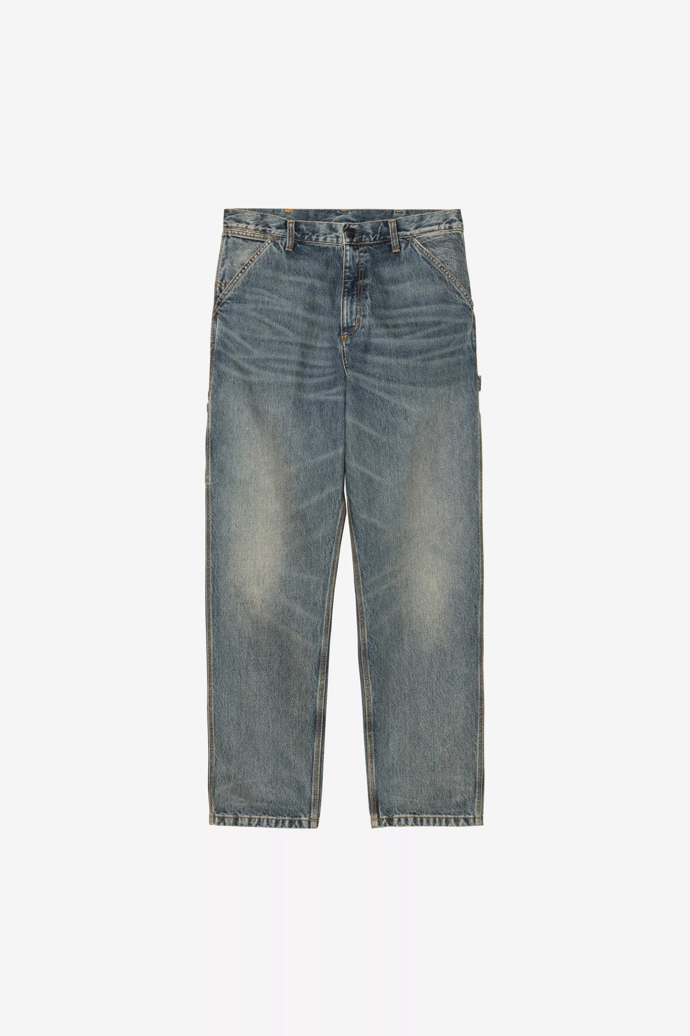 Single Knee Pant Blue worn used wash L32