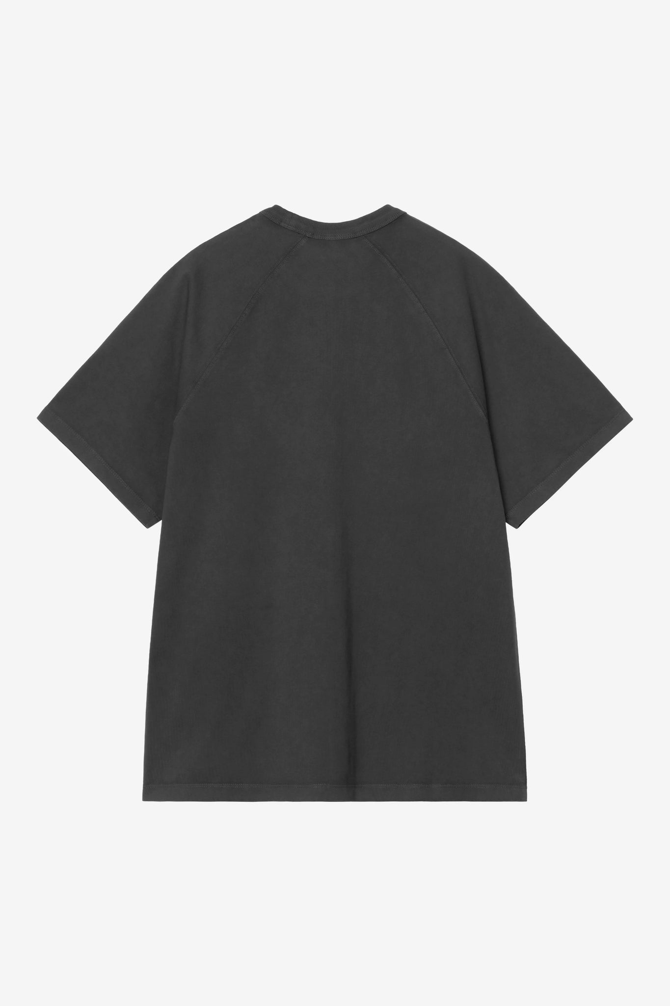 W' S/S Hudson T-Shirt Black (chalk wash)
