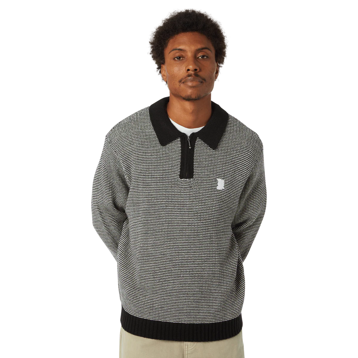 HUF - Megablast Two Tone Waffle Sweater