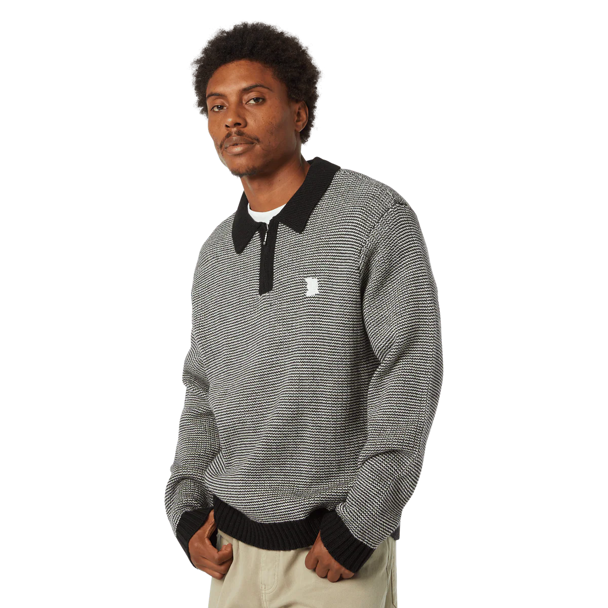 HUF - Megablast Two Tone Waffle Sweater