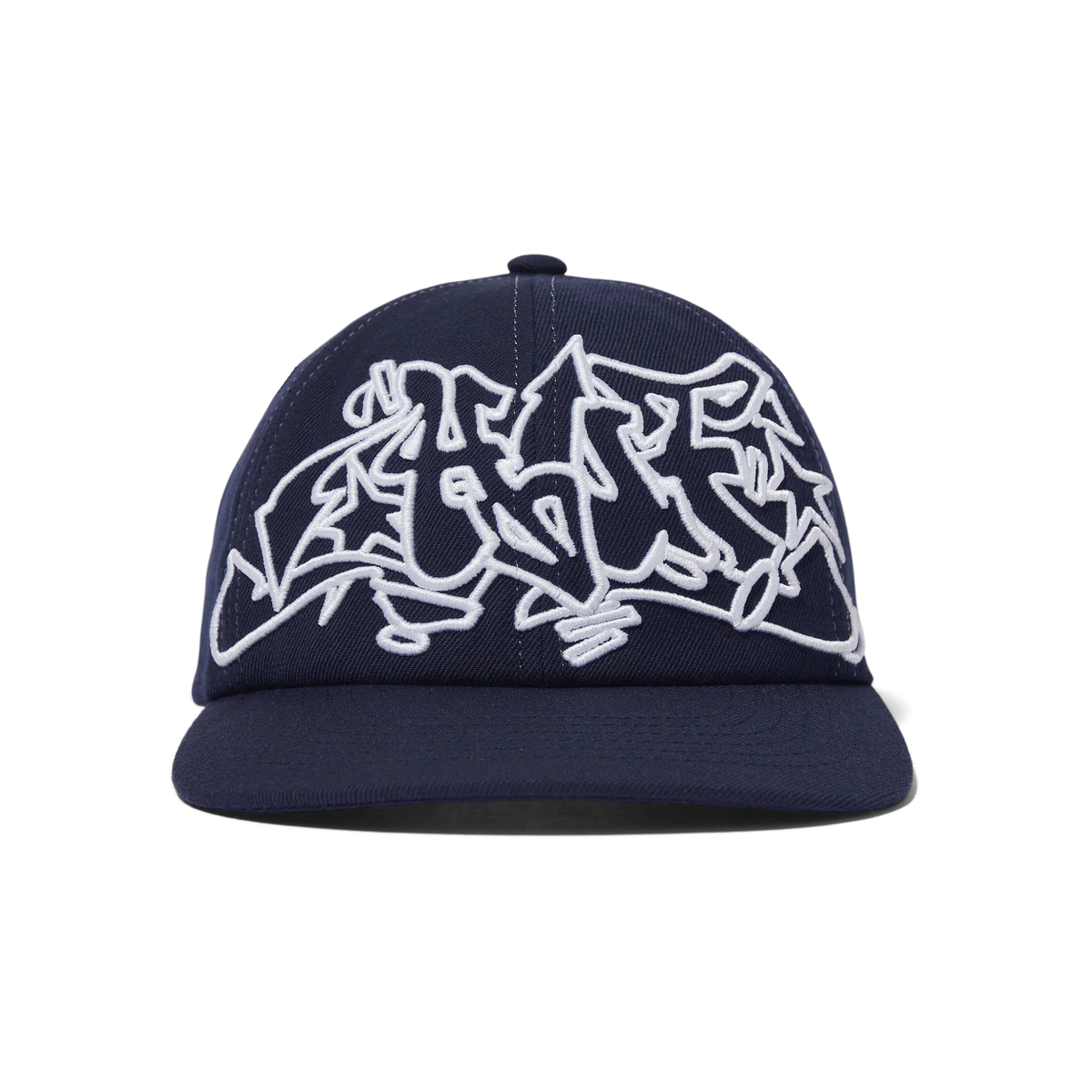 Outlines Snapback Hat (Black)