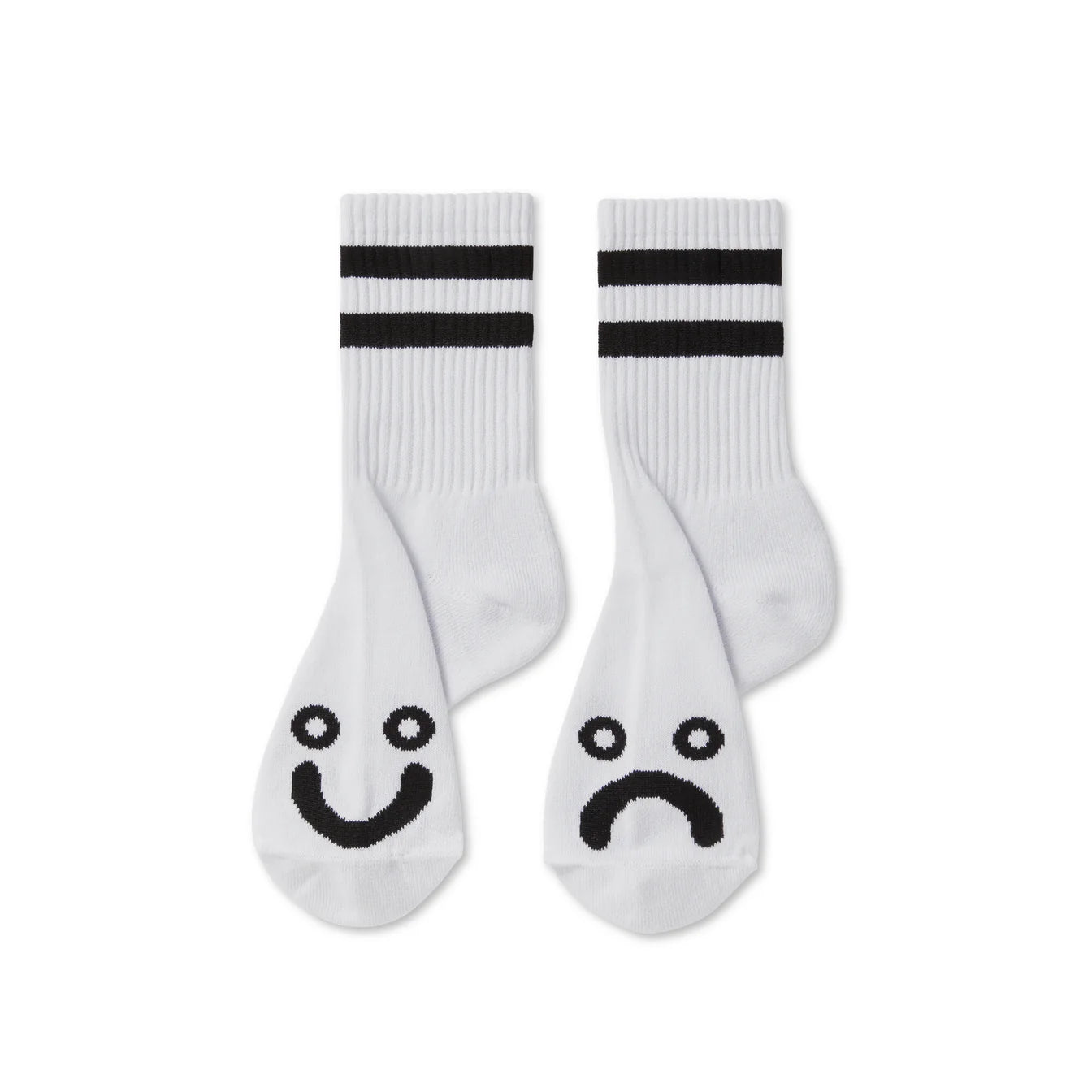 Polar Skate Rib Socks | Happy Sad