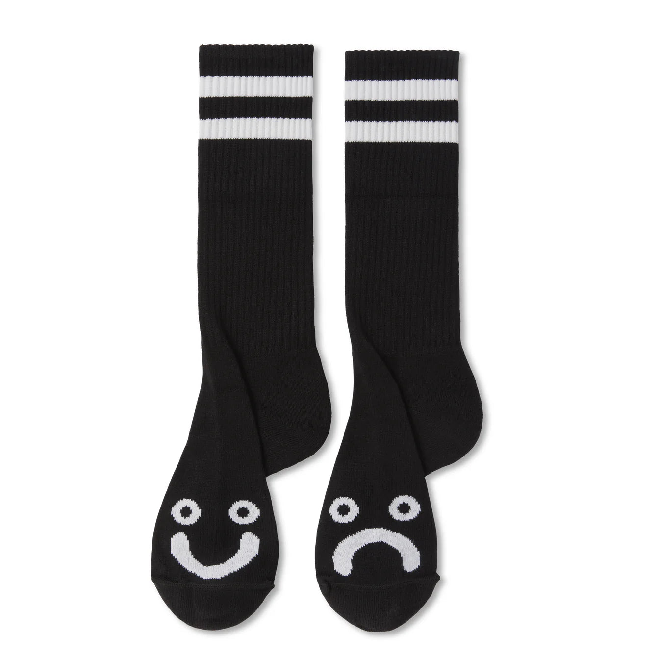 Polar Skate Rib Socks | Long | Happy Sad