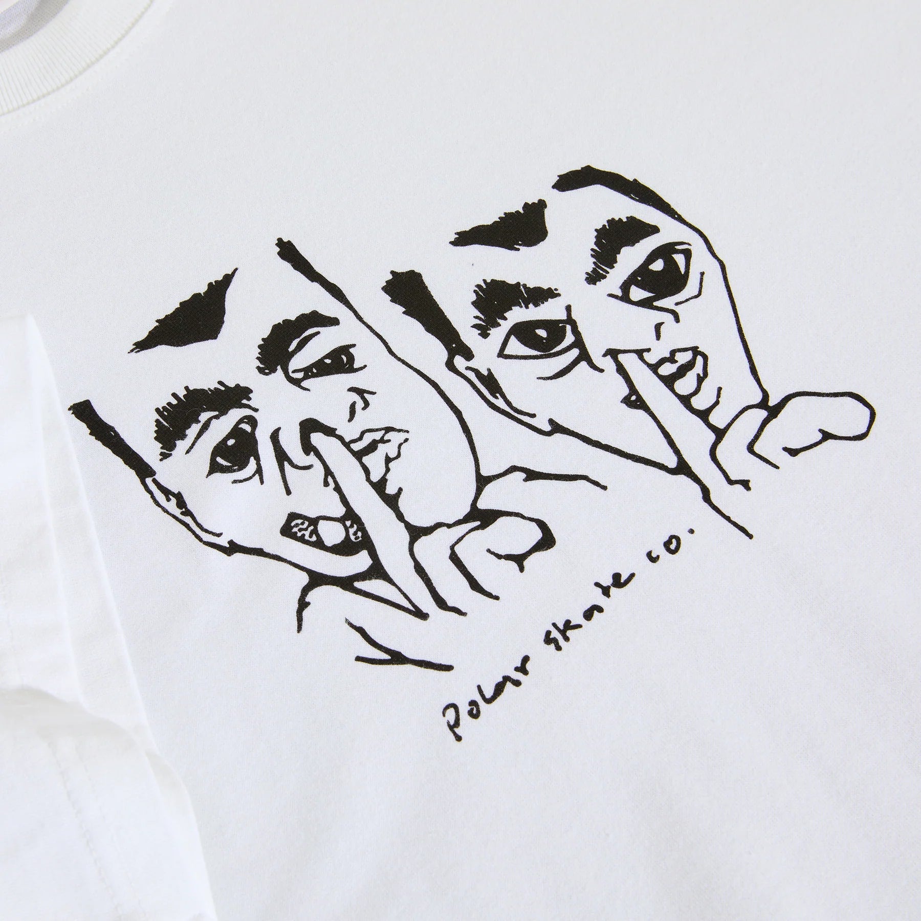 Polar Skate & Co Tee Boogers (White)