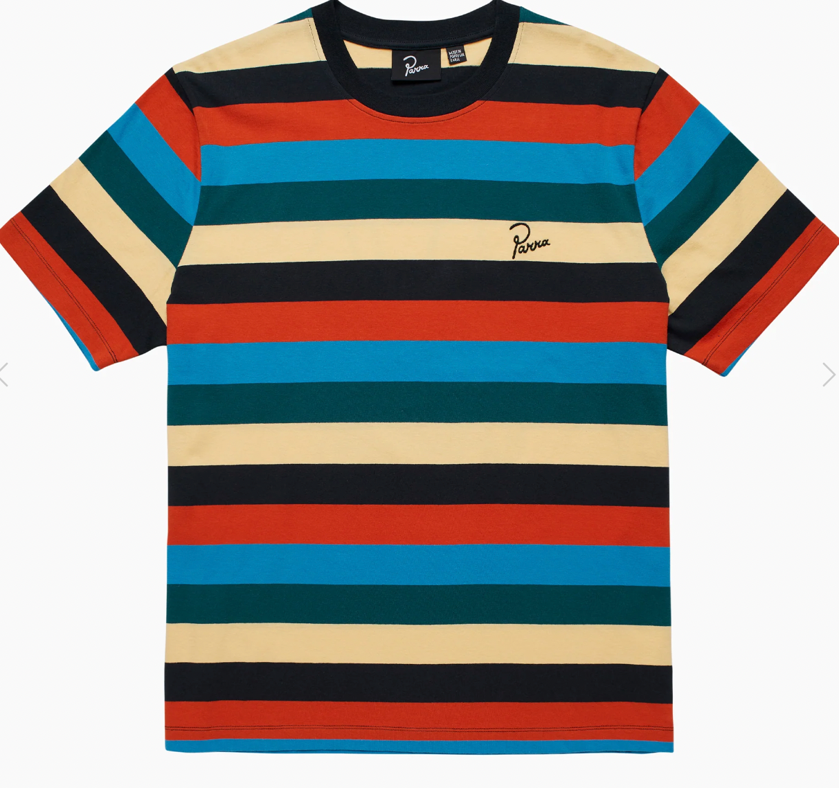 Stacked Pets on Stripe T-shirt (multi)