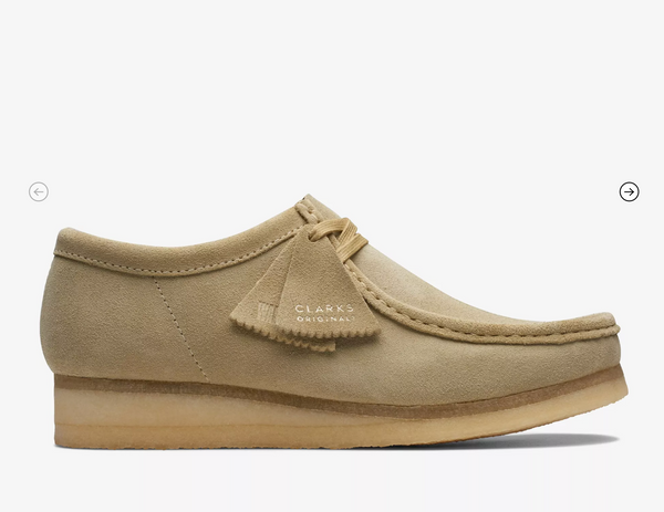 Wallabee Maple Suede Source