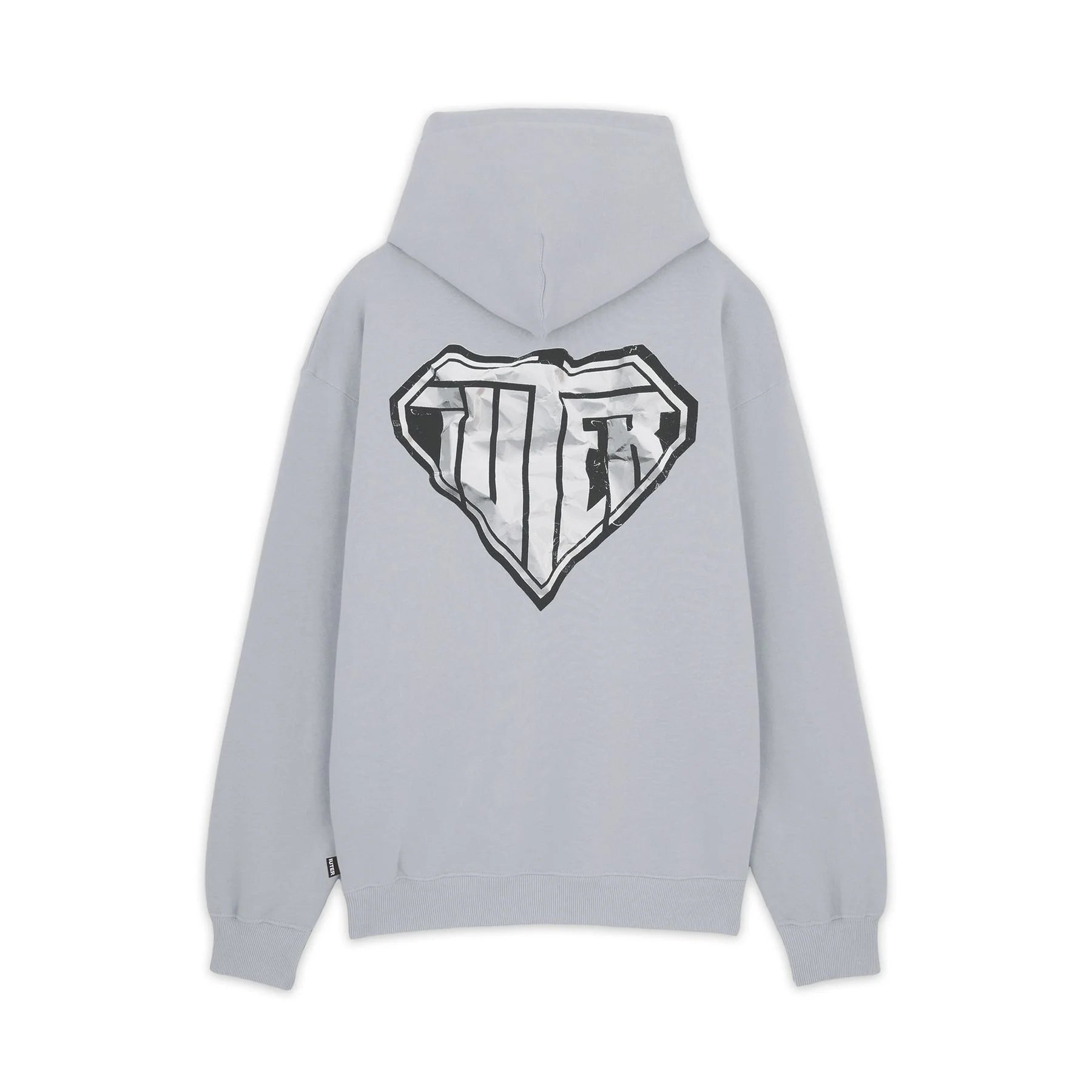 Iuter Crumple Logo (Light Grey)