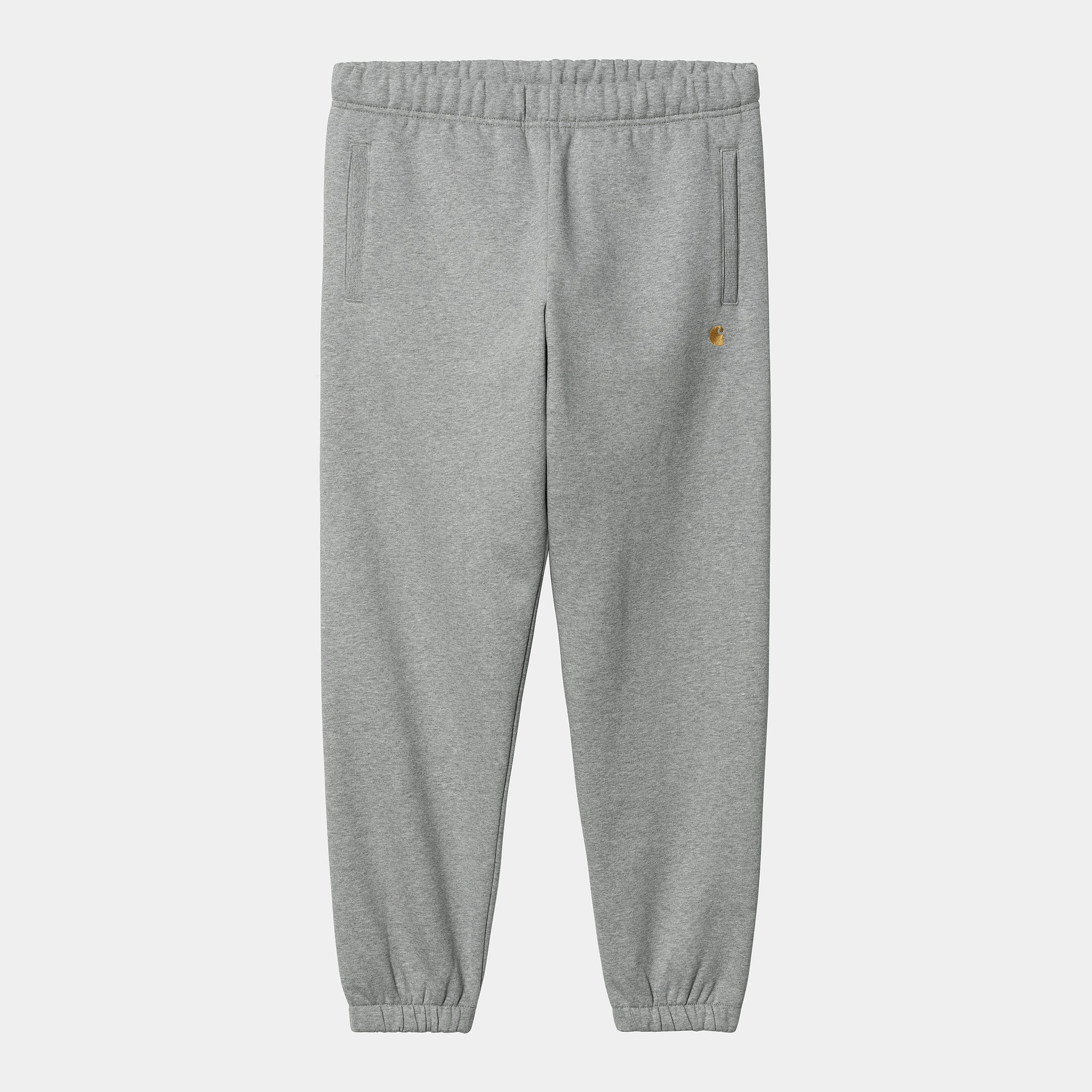 Carhartt WIP Chase Sweat Pant (Grey Heather / Gold)