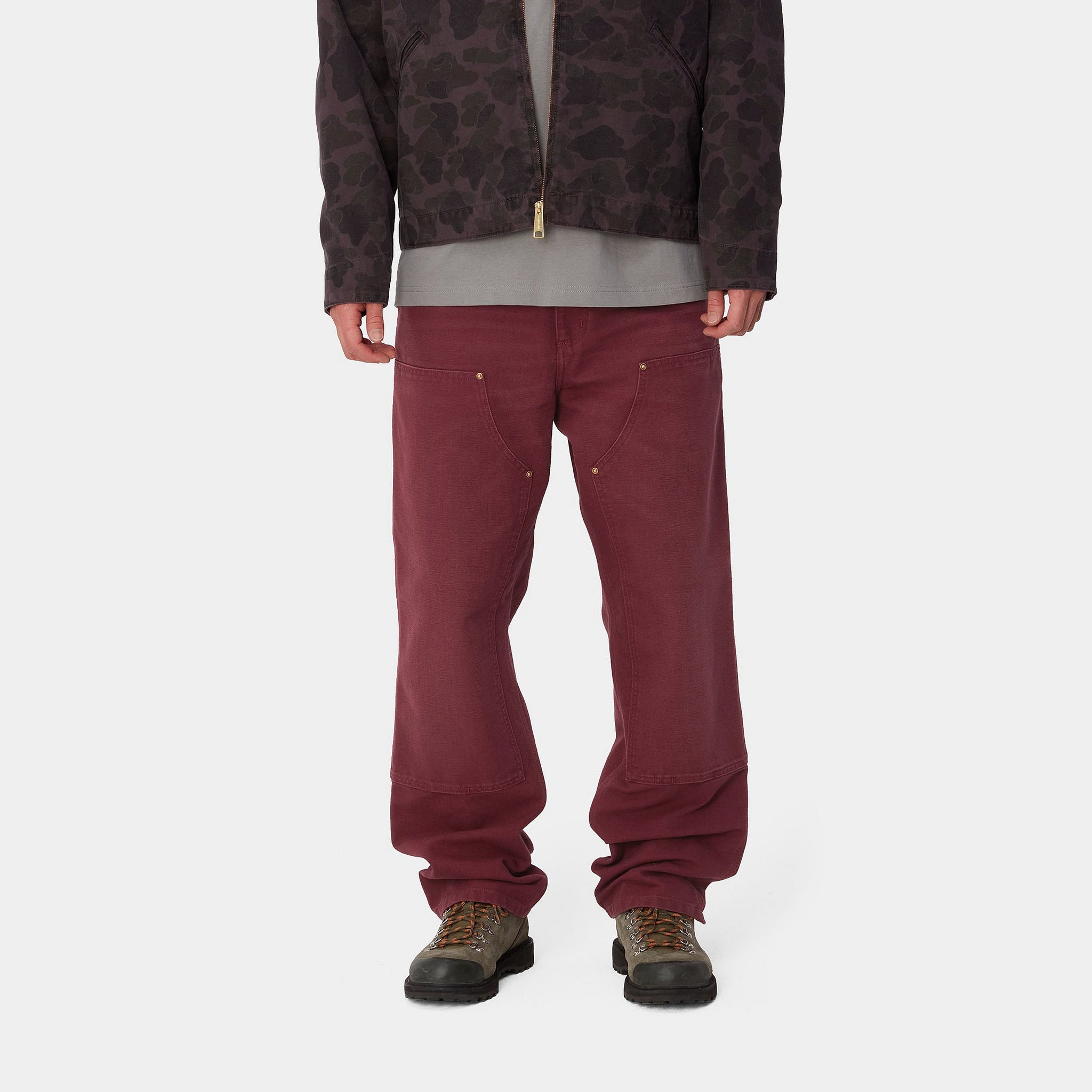 Carhartt WIP Double Knee Pant (Malbec)