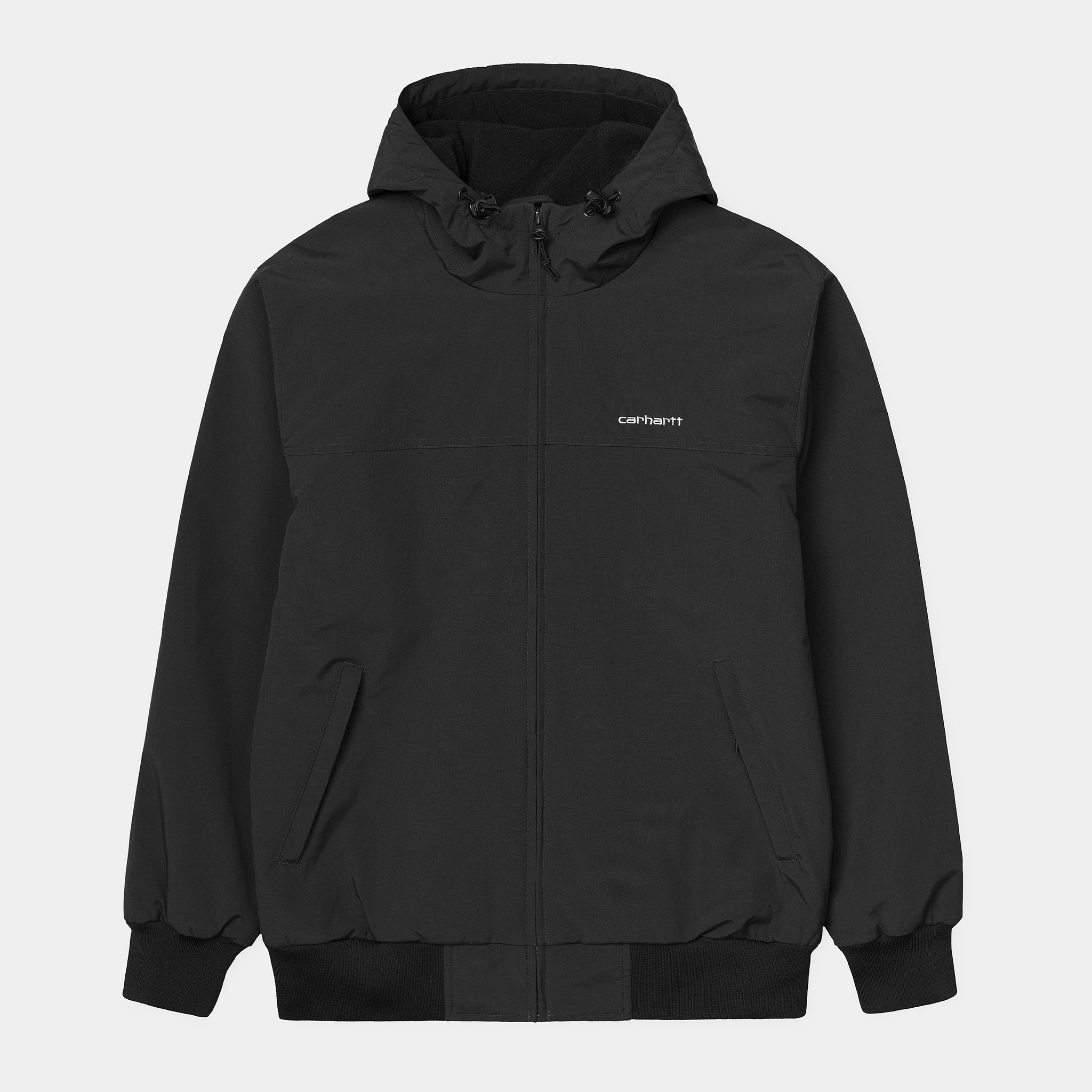 Carhartt WIP Hooded Sail Jacket (Black/White)