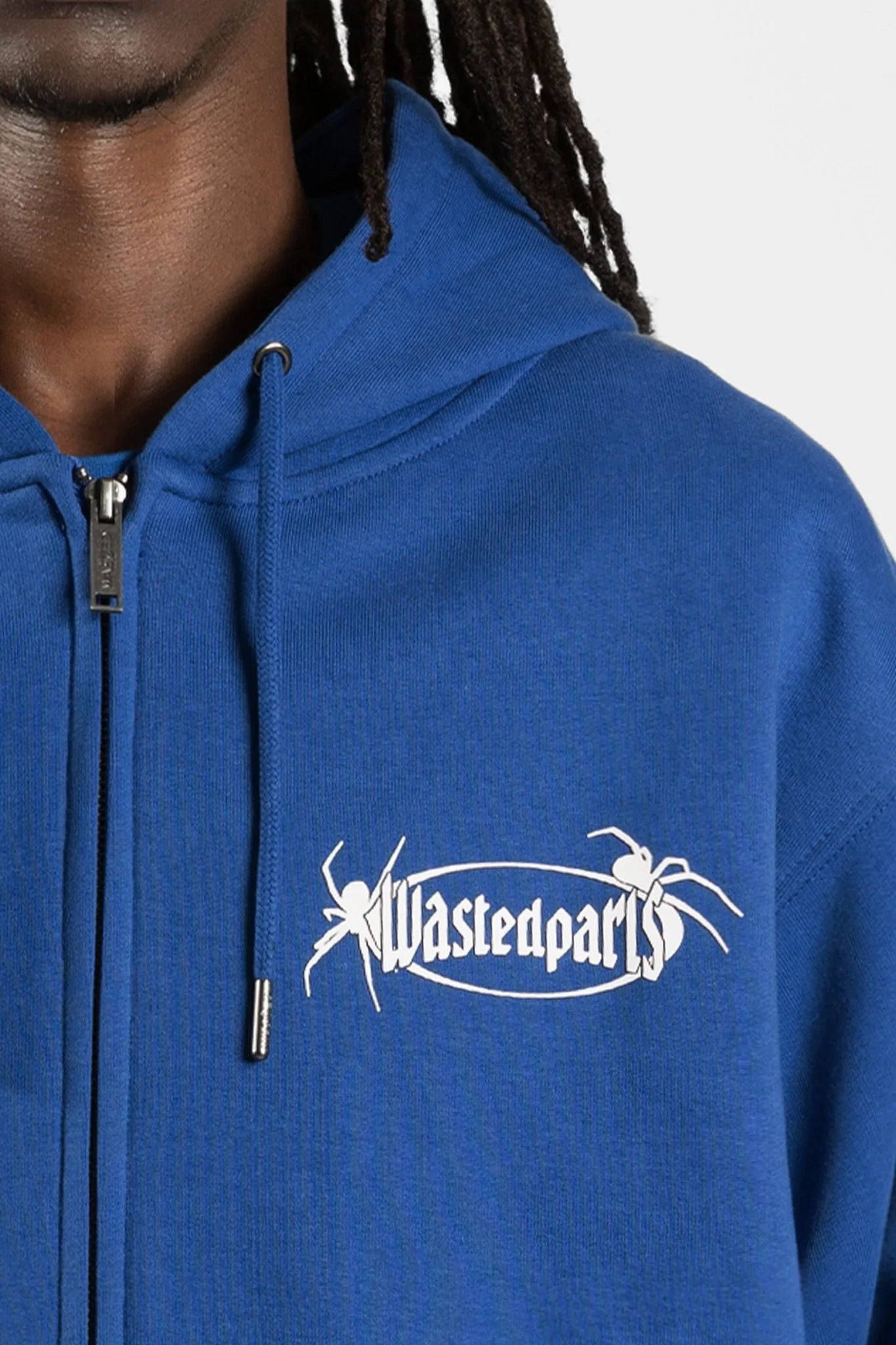 Wasted Paris Boiler Reset Zip Hoodie (Arena blue)