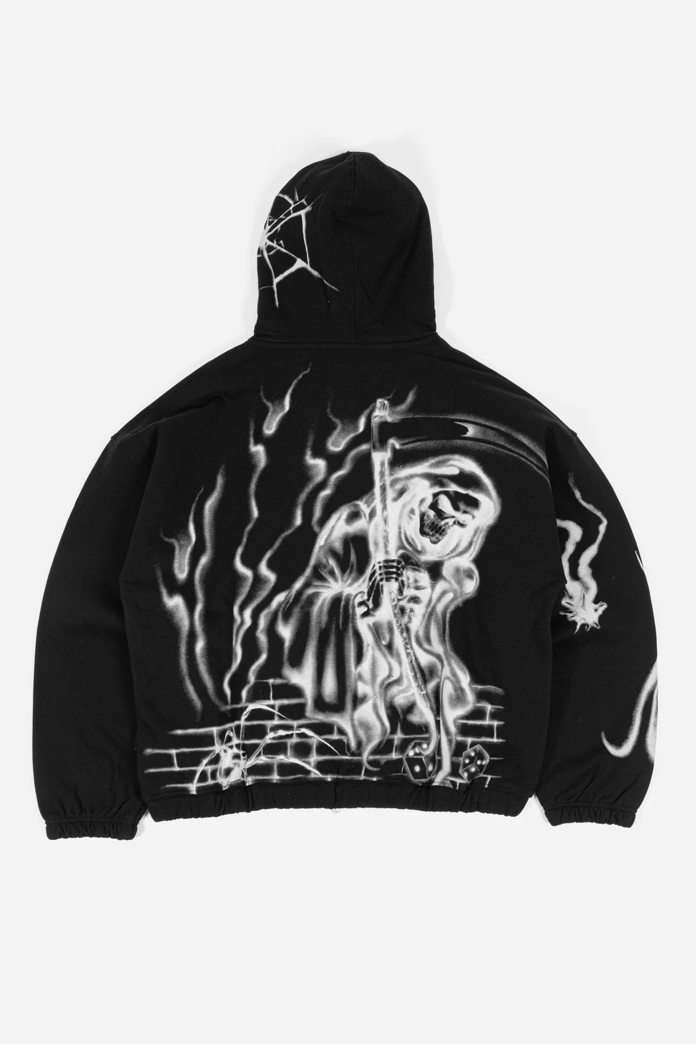 Wasted Paris - Hoodie Zip Boxy ATM (Black)