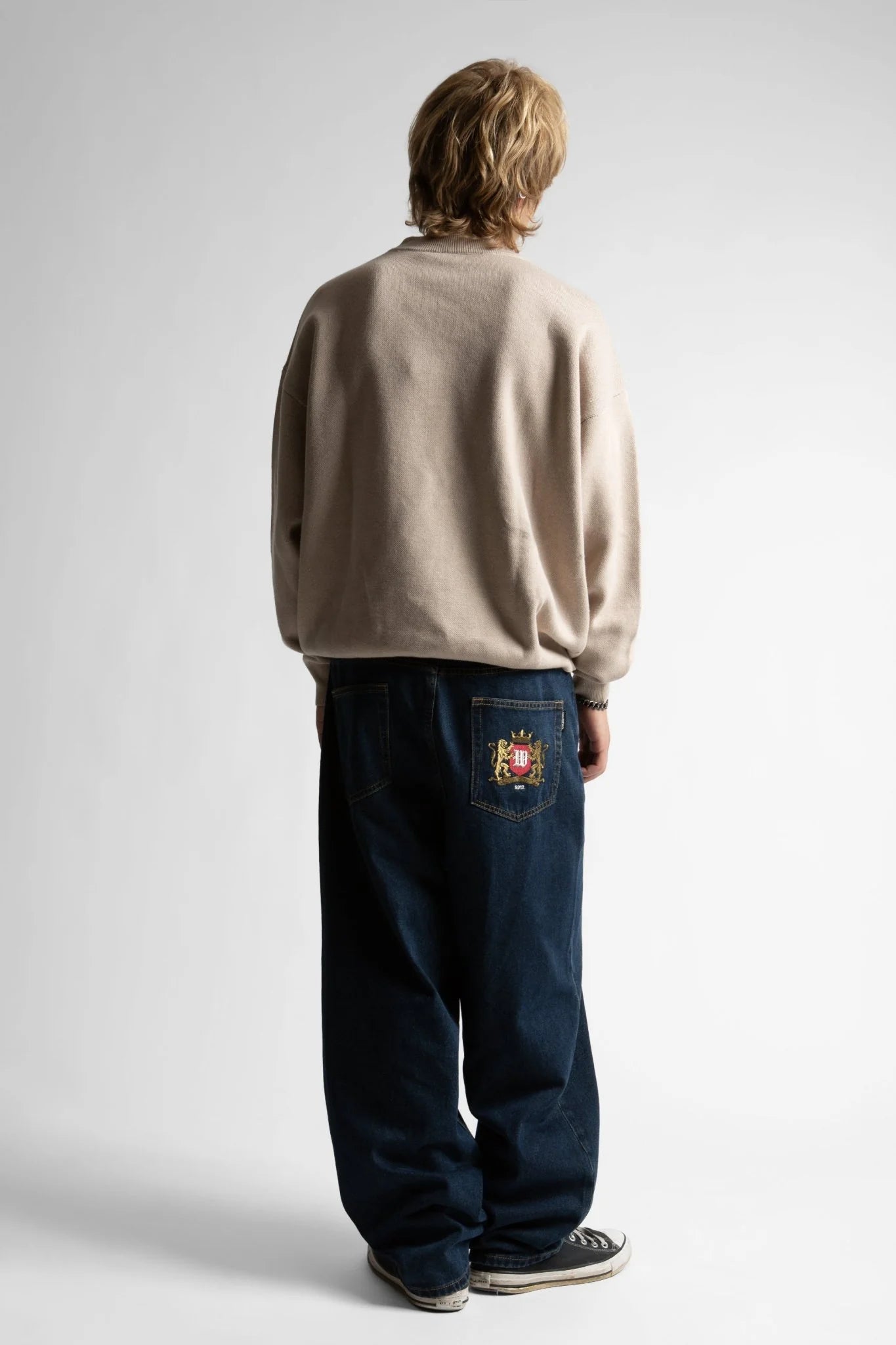 Wasted Paris - Crest Casper Pant (Raw Blue)