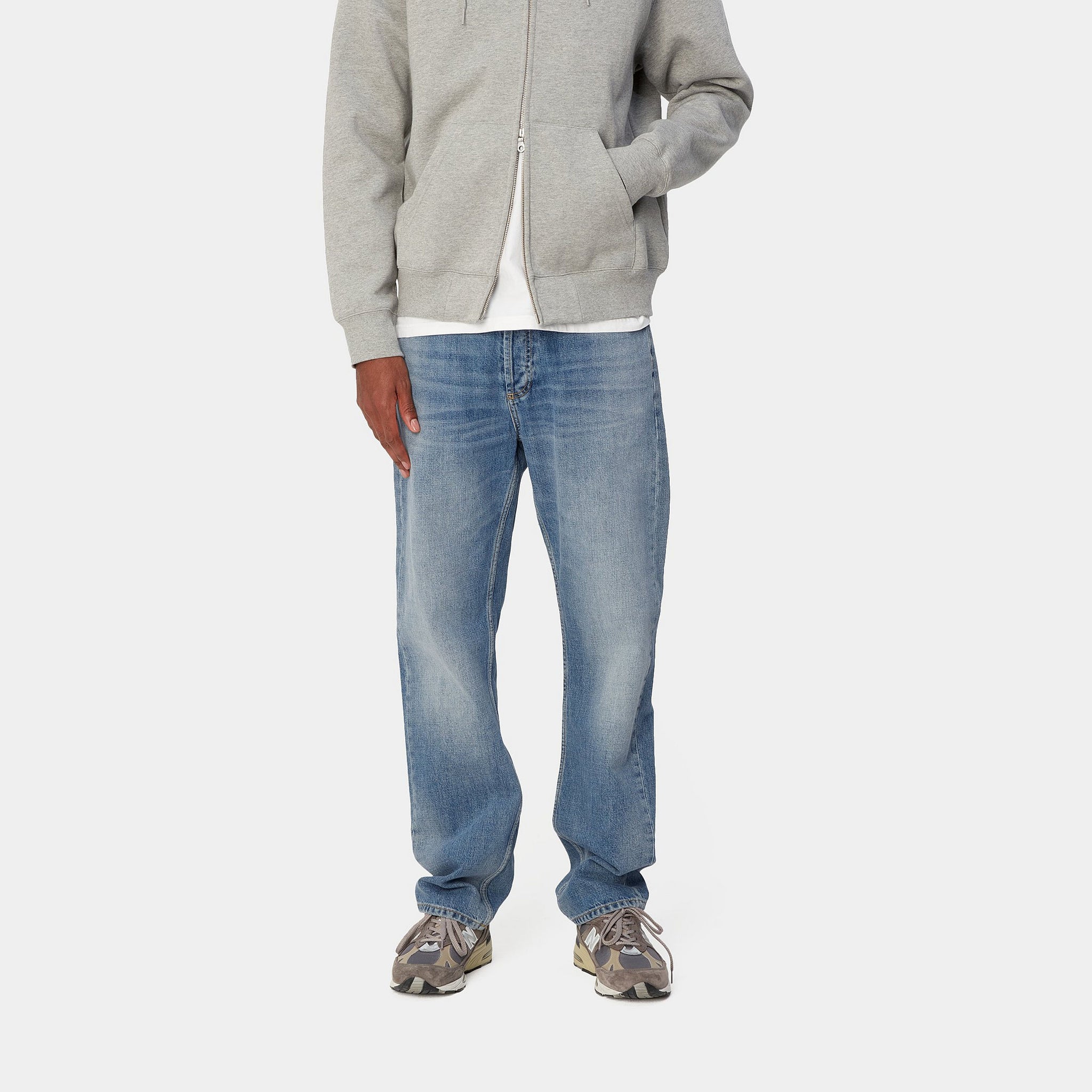 Carhartt WIP Marlow Pant (Blue worn bleached)