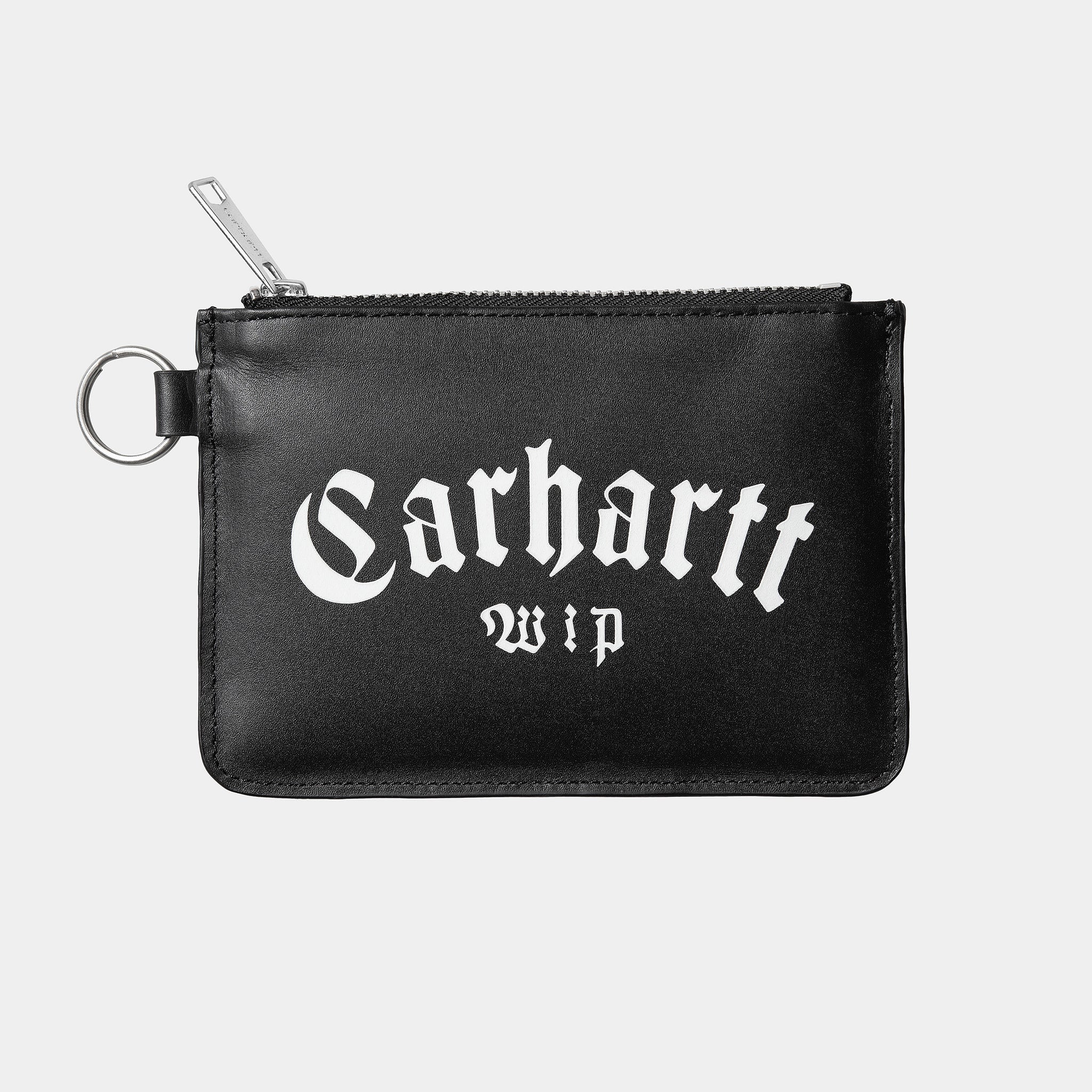 Carhartt WIP Onyx Zip Wallet (Black / White)