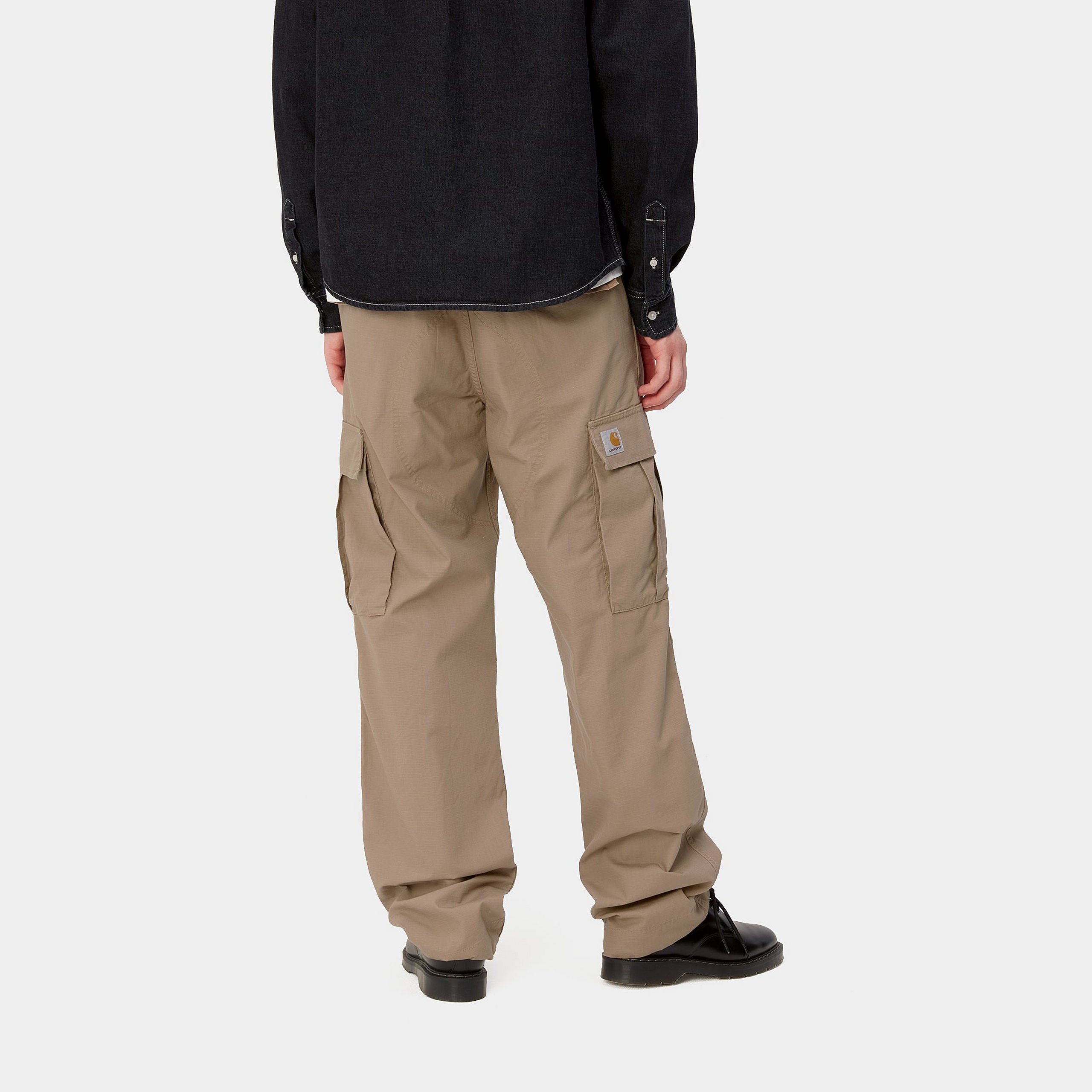 Regular Cargo Pant (Leather rinsed)