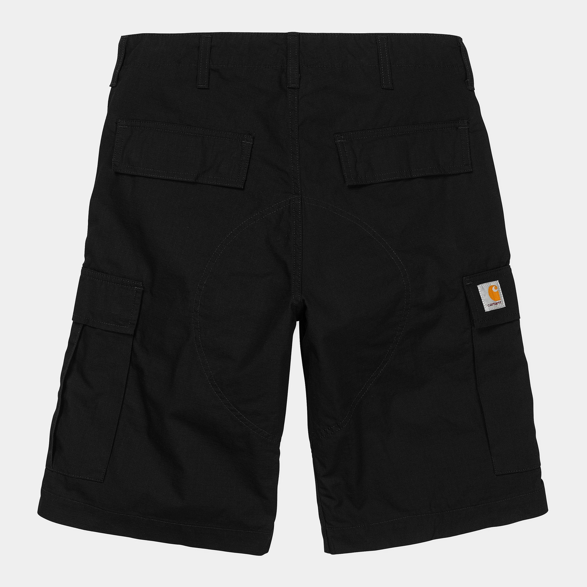 Regular Cargo Short (Black rinsed)