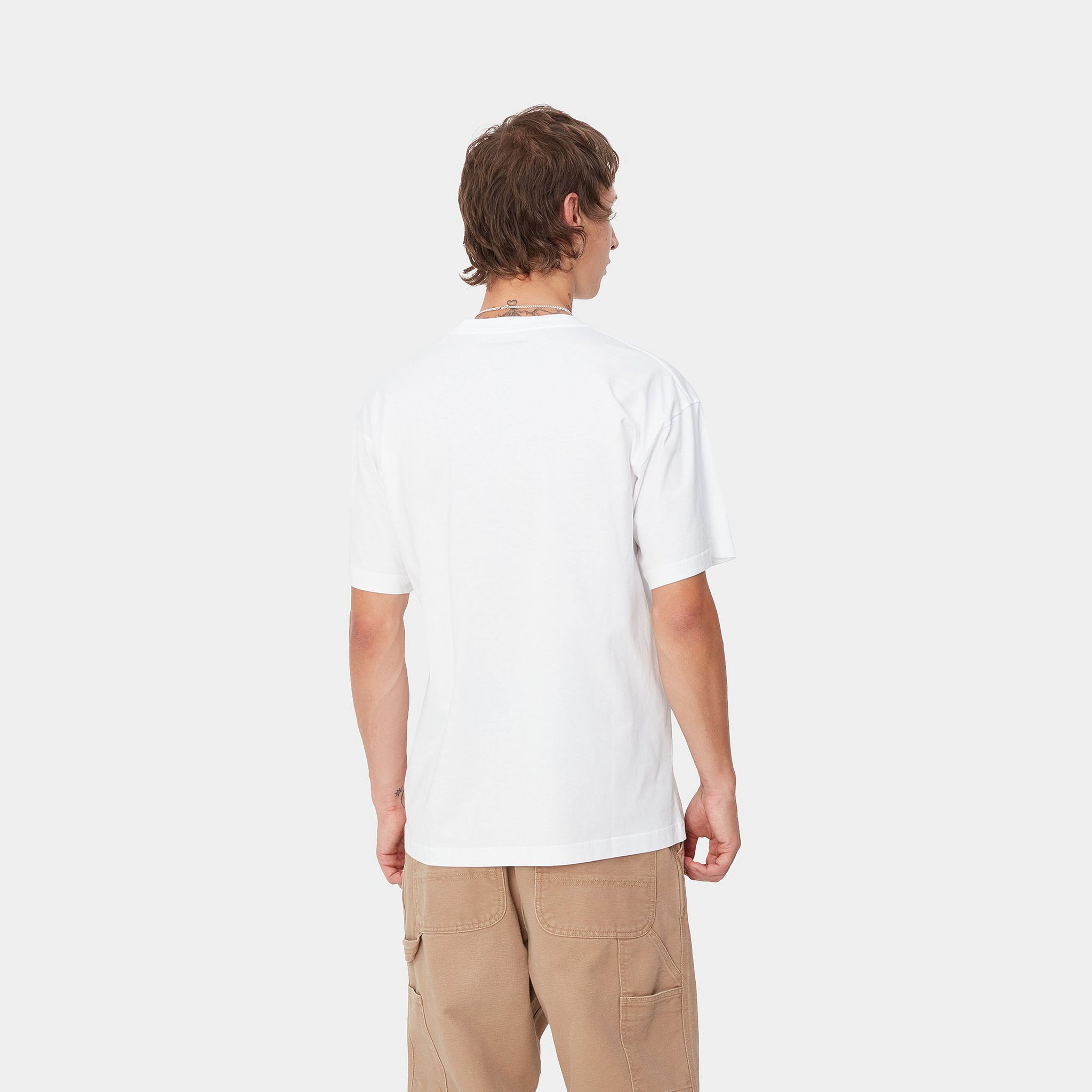 S/S BIB Overall T-Shirt (White)