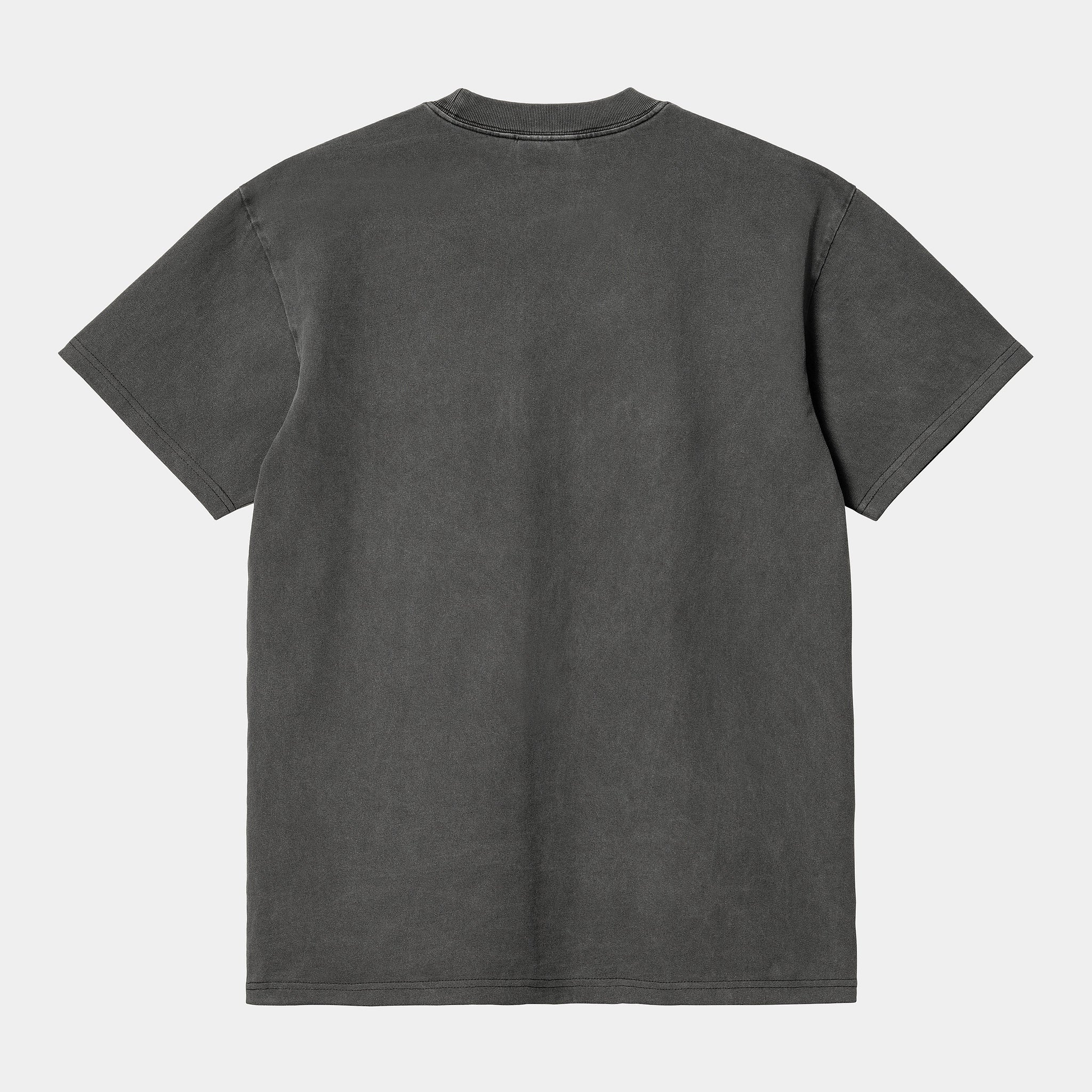 S/S Duster T-Shirt (Black garment dyed)