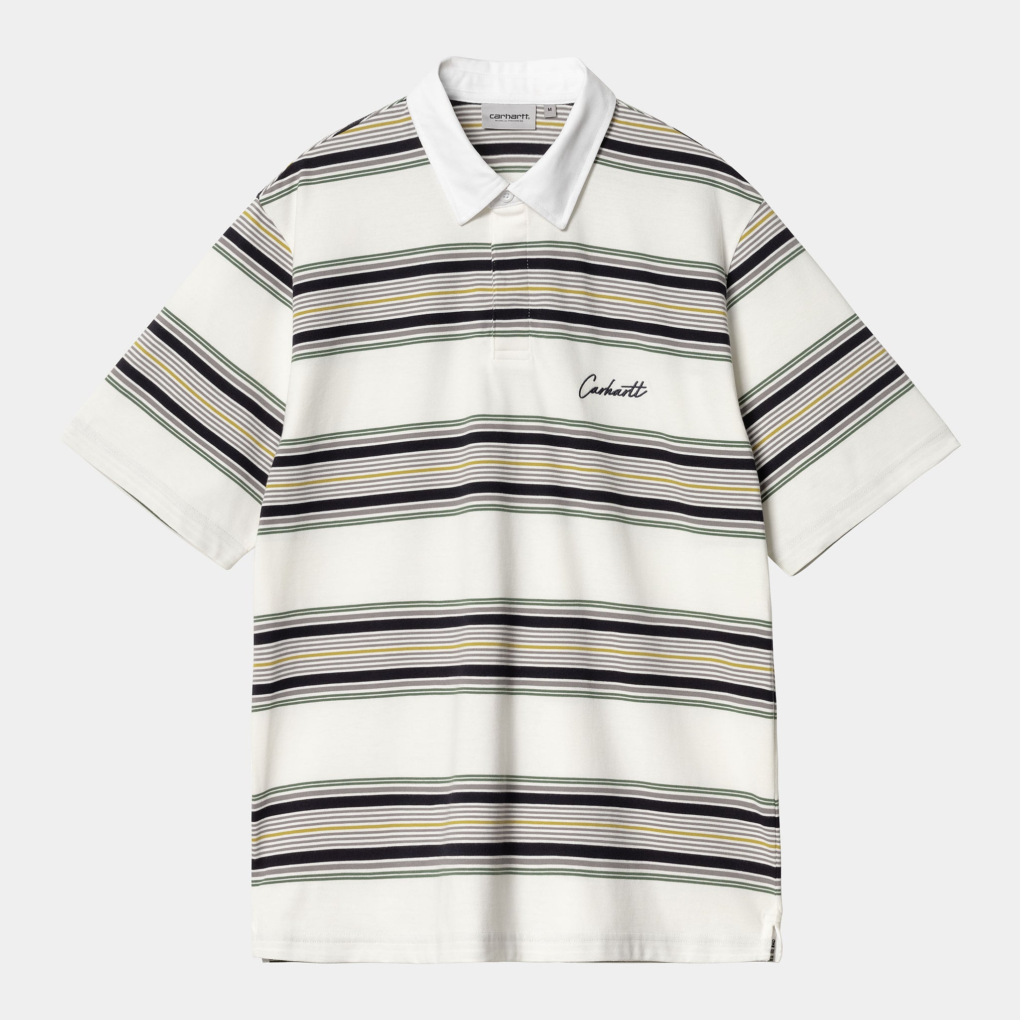 S/S Gaines Rugby Shirt (Gaines Stripe, Wax)