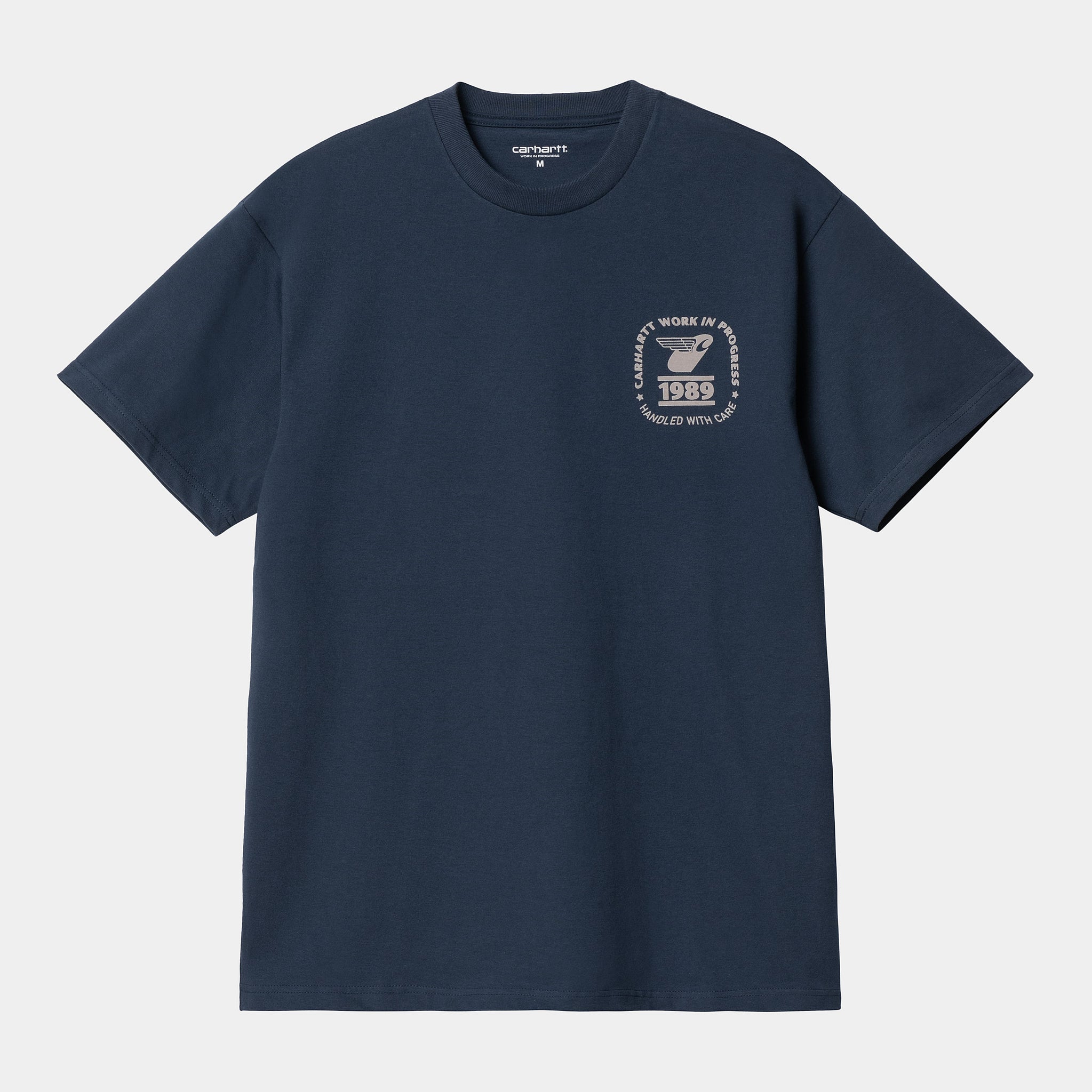 Carhartt WIP S/S Stamp State T-Shirt (Blue / Grey)