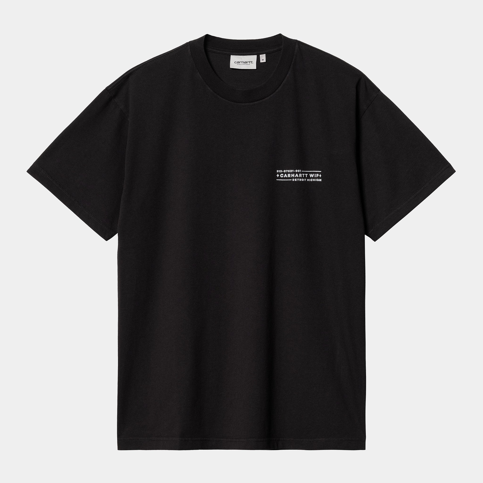 S/S Stamp T-Shirt (Black/White)