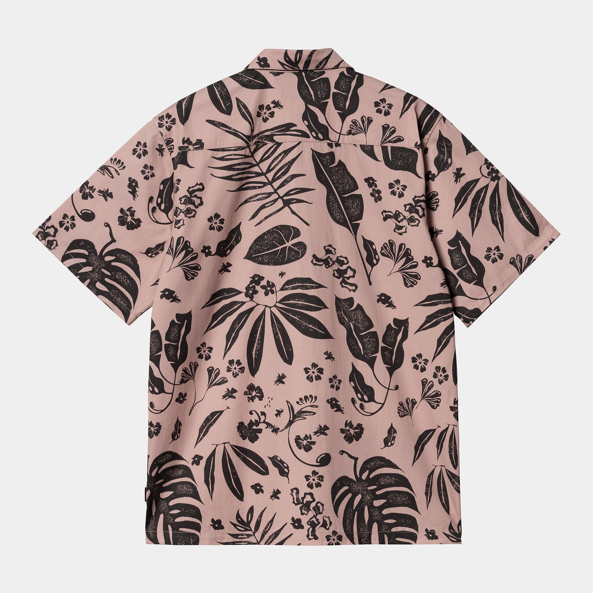 S/S Woodblock Shirt (Glassy Pink)